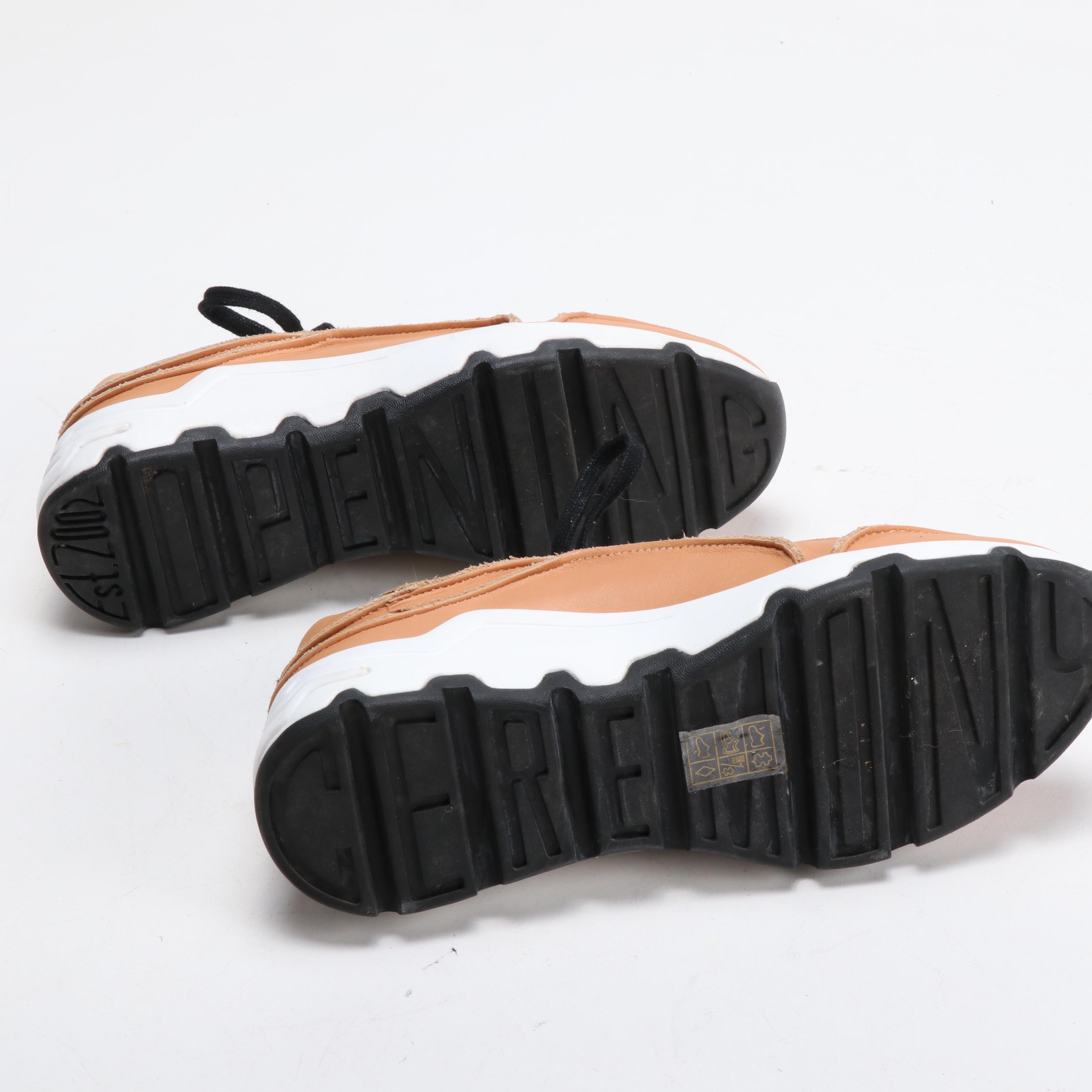 Opening Ceremony Leather Sneakers