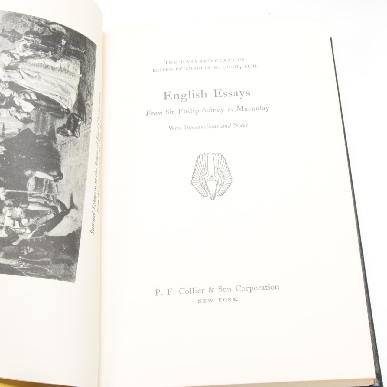 The Harvard Classics Deluxe Edition Literary Classics