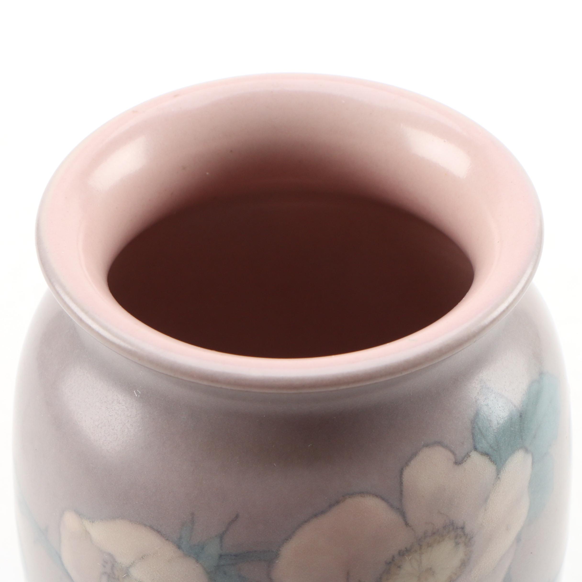 Edward George Diers Rookwood Pottery Vellum Glaze Vase, 1927