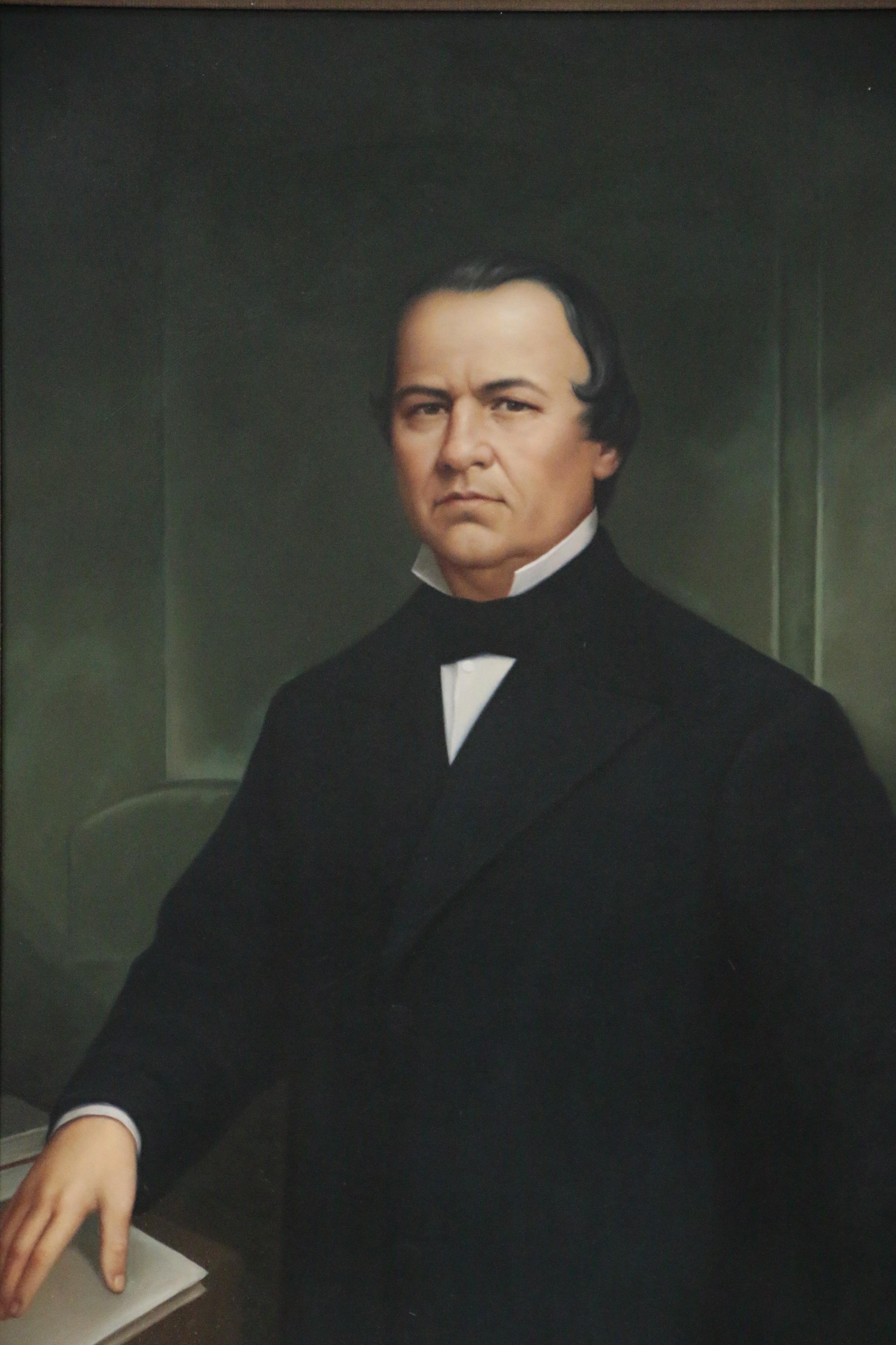Portrait Oil Painting of President Andrew Johnson