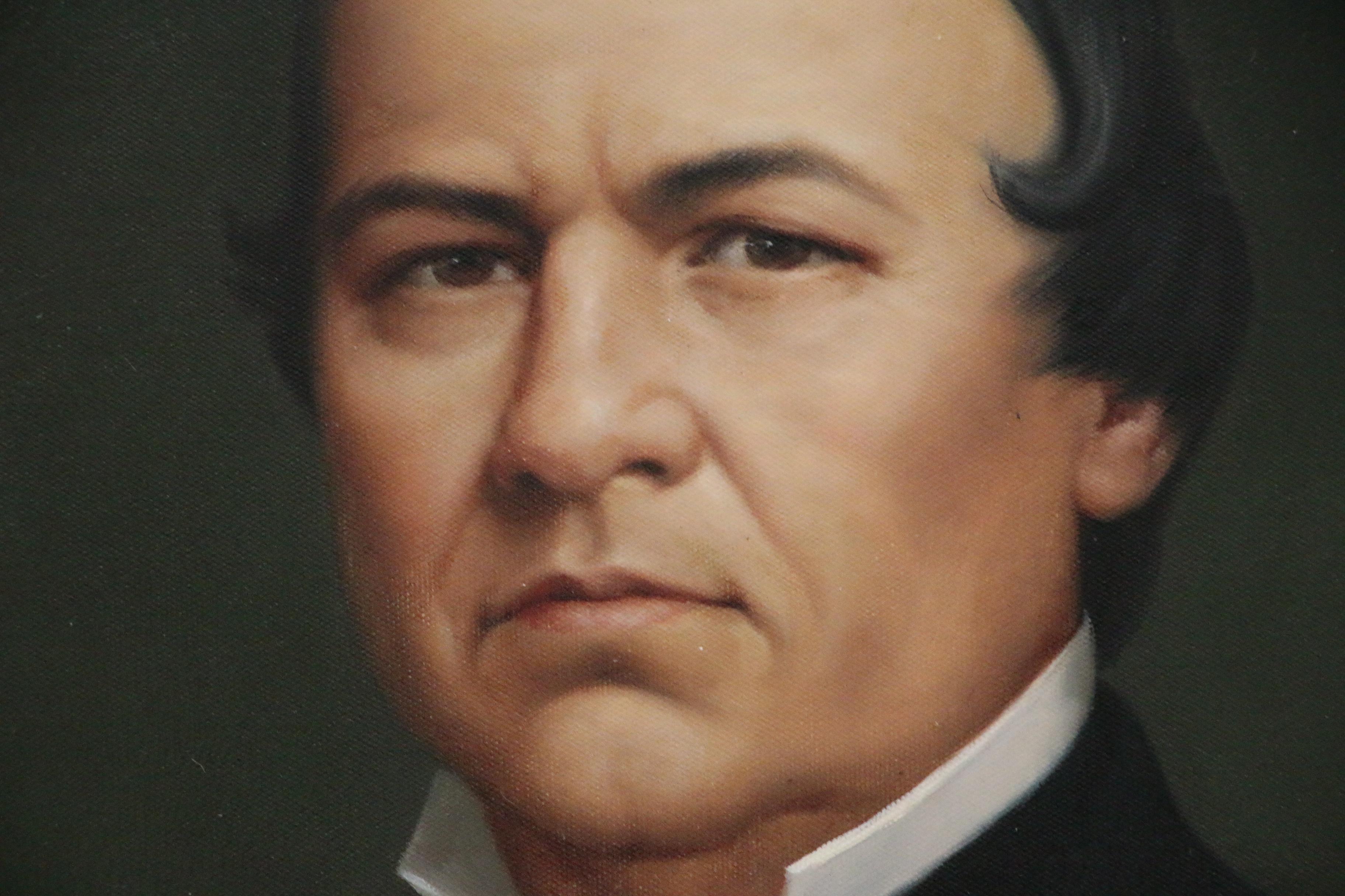 Portrait Oil Painting of President Andrew Johnson