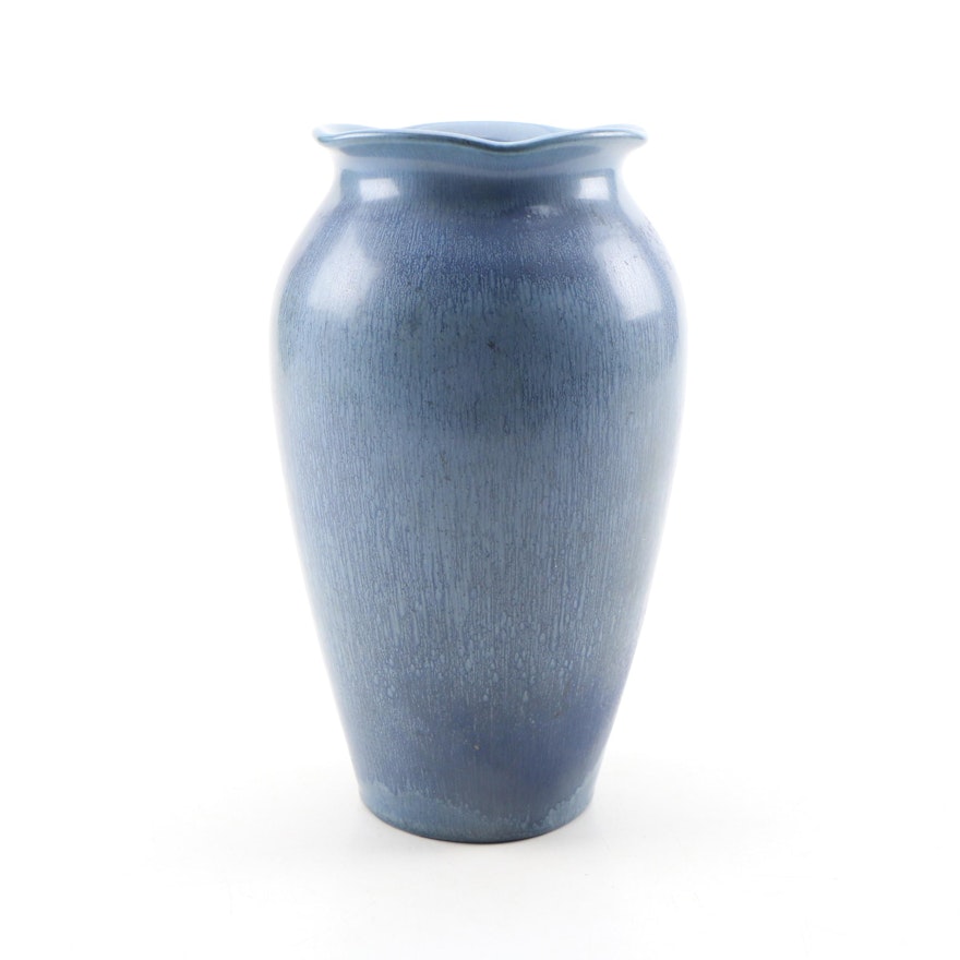Rookwood Pottery Blue Glaze Prototype Vase, Initialed and Dated by the Modeler