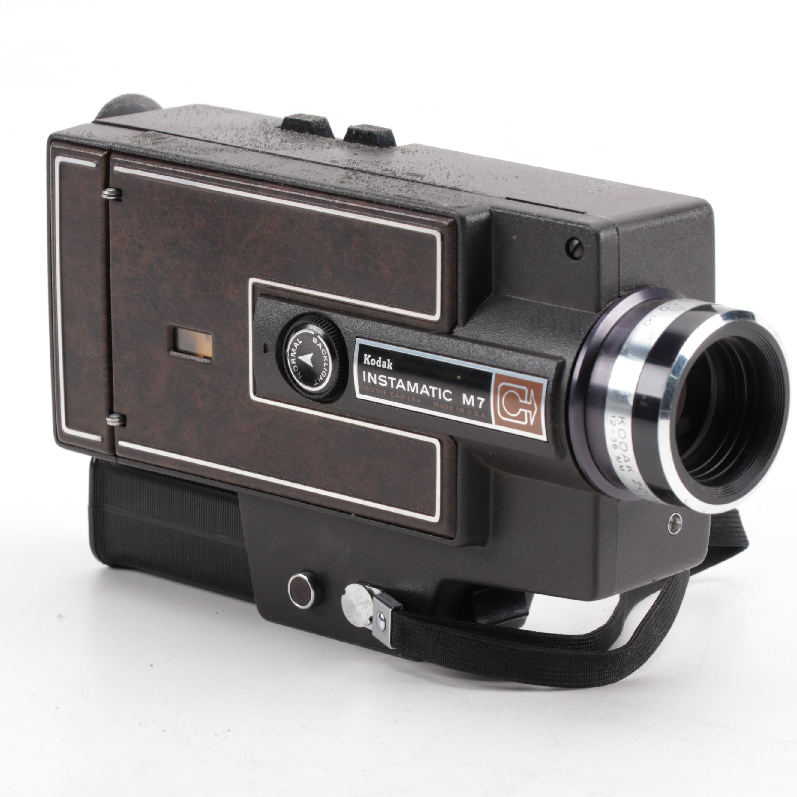 Kodak Instamatic M7 Movie Camera and Six-16 Brownie