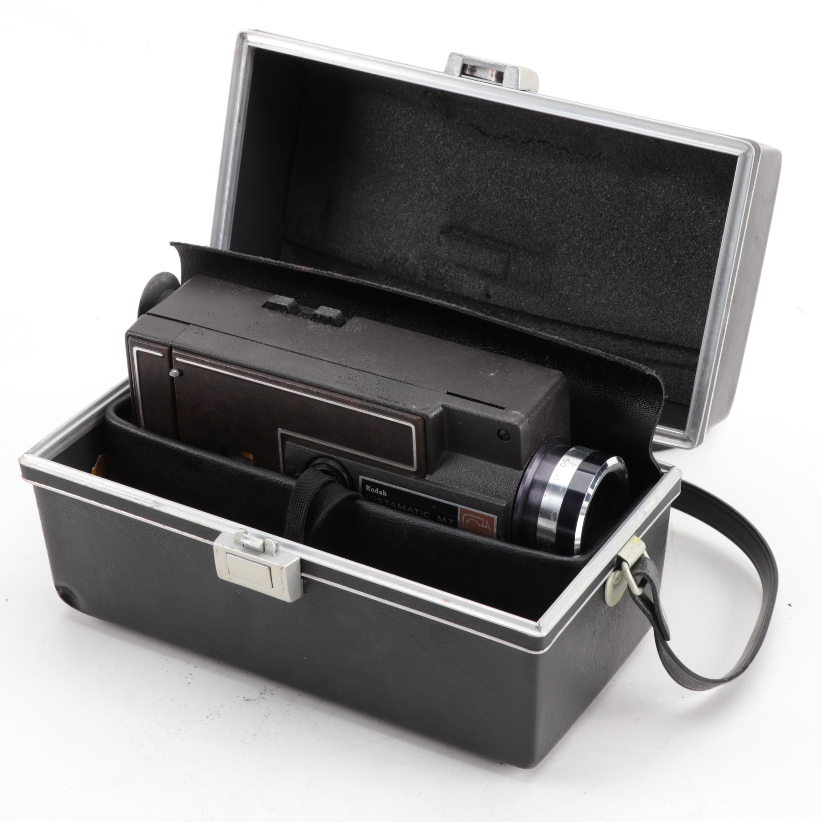 Kodak Instamatic M7 Movie Camera and Six-16 Brownie