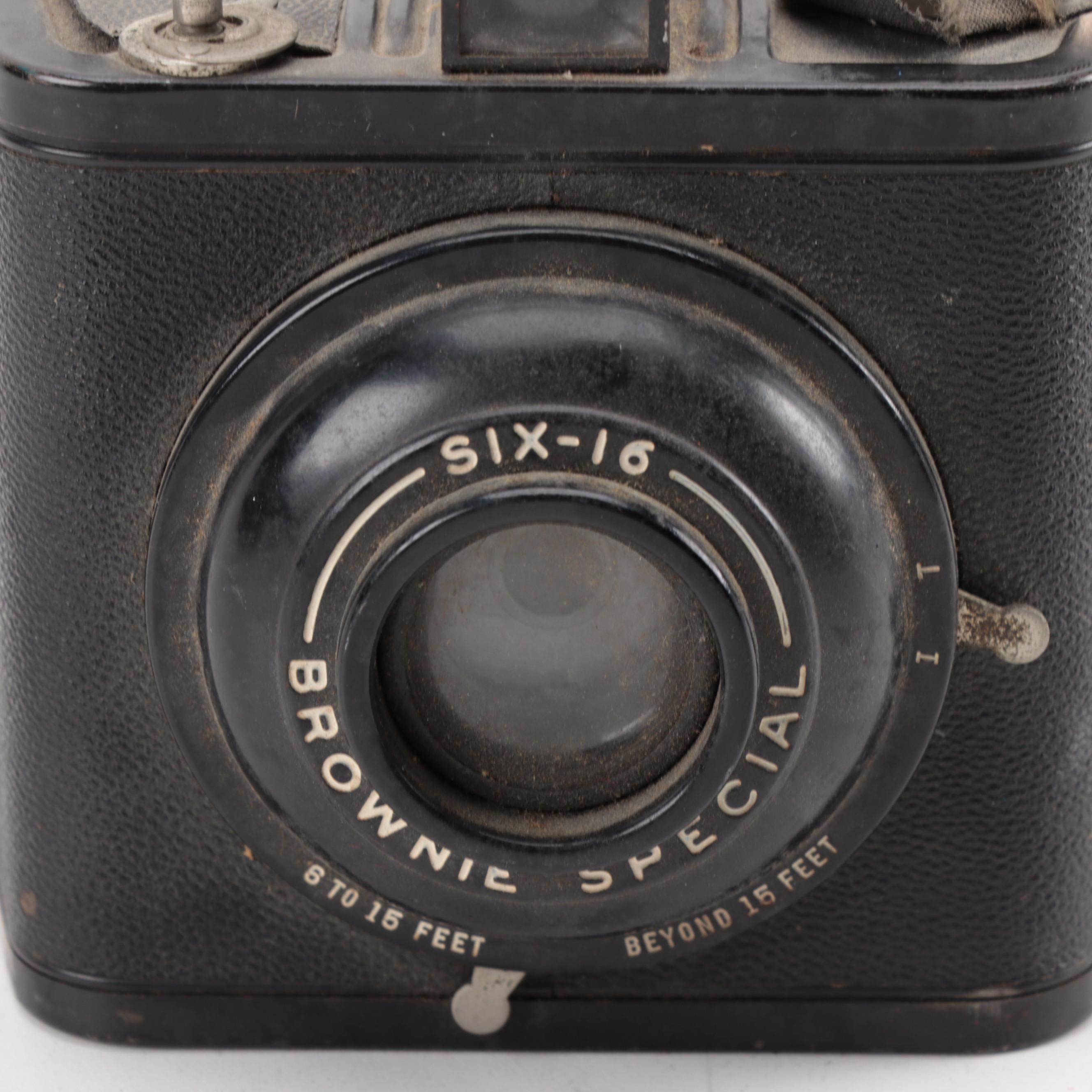 Kodak Instamatic M7 Movie Camera and Six-16 Brownie