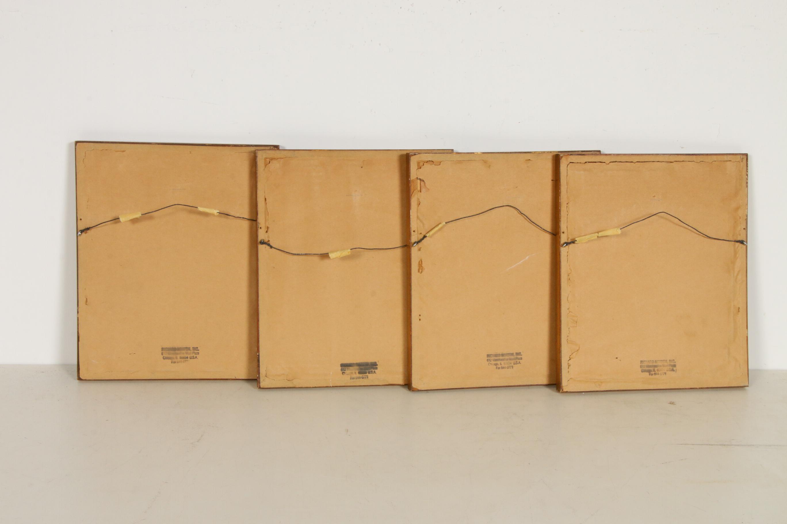 Hand-Colored Engravings from "A Collection of All the Principal Flags", c. 1813