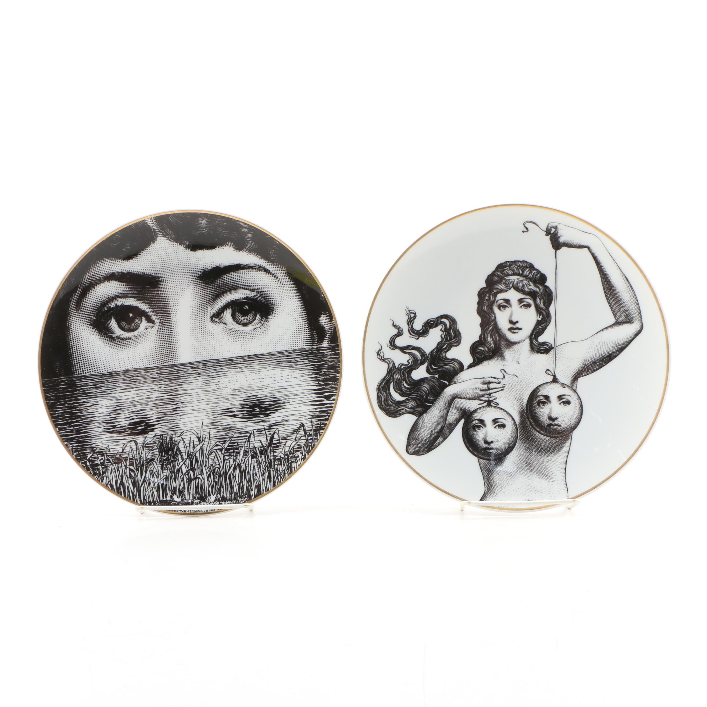 Rosenthal Fornasetti Julia Collection Porcelain Collector Plates