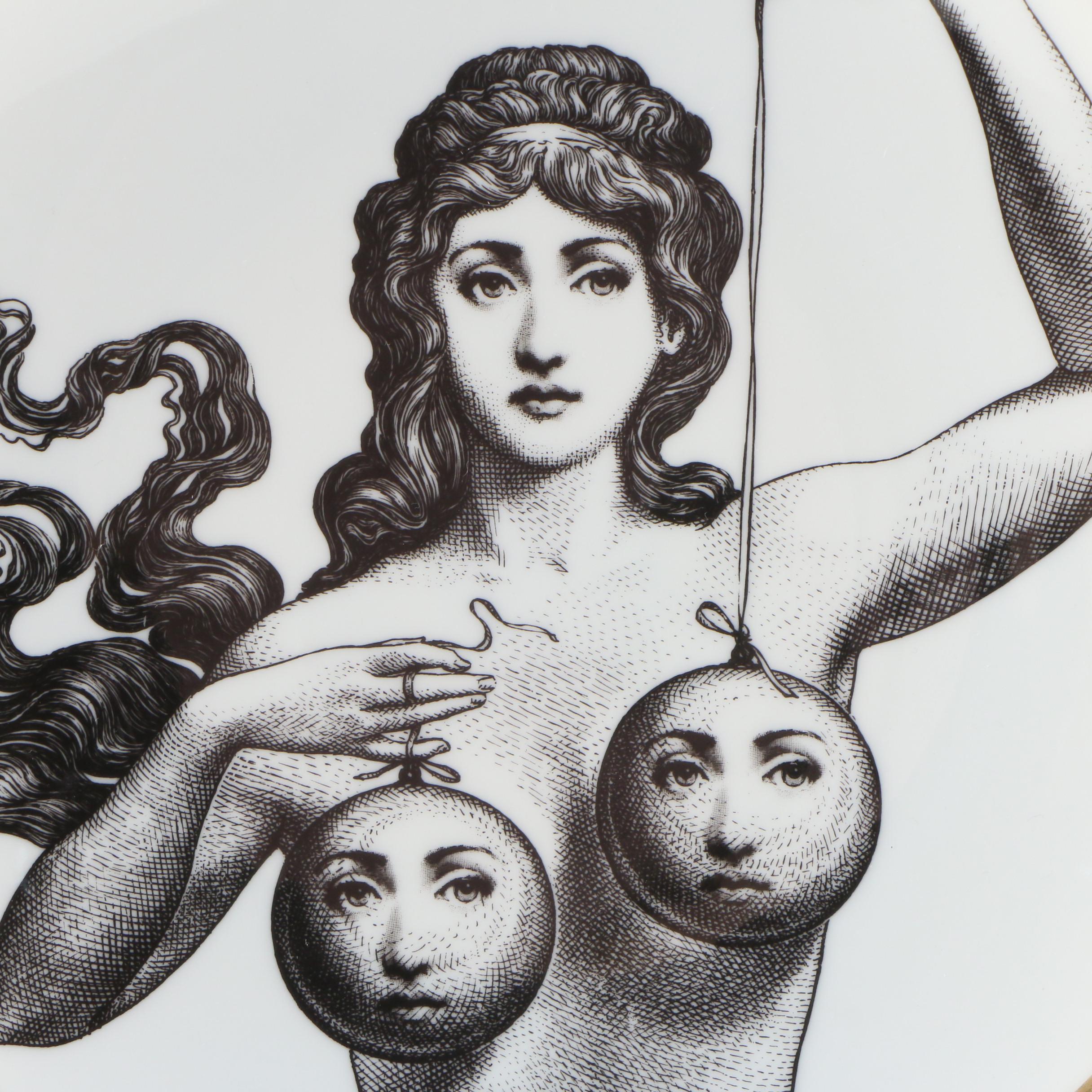 Rosenthal Fornasetti Julia Collection Porcelain Collector Plates