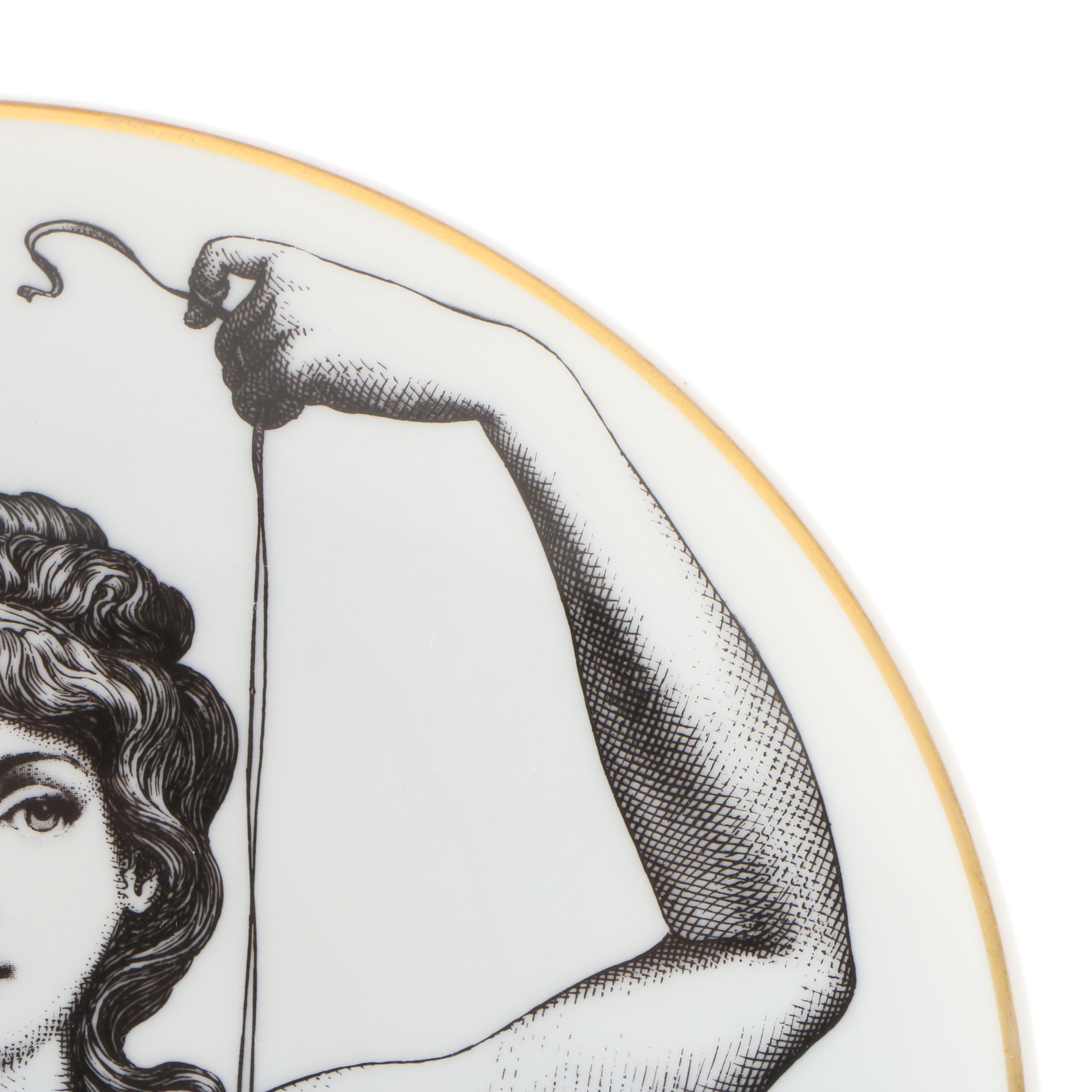 Rosenthal Fornasetti Julia Collection Porcelain Collector Plates