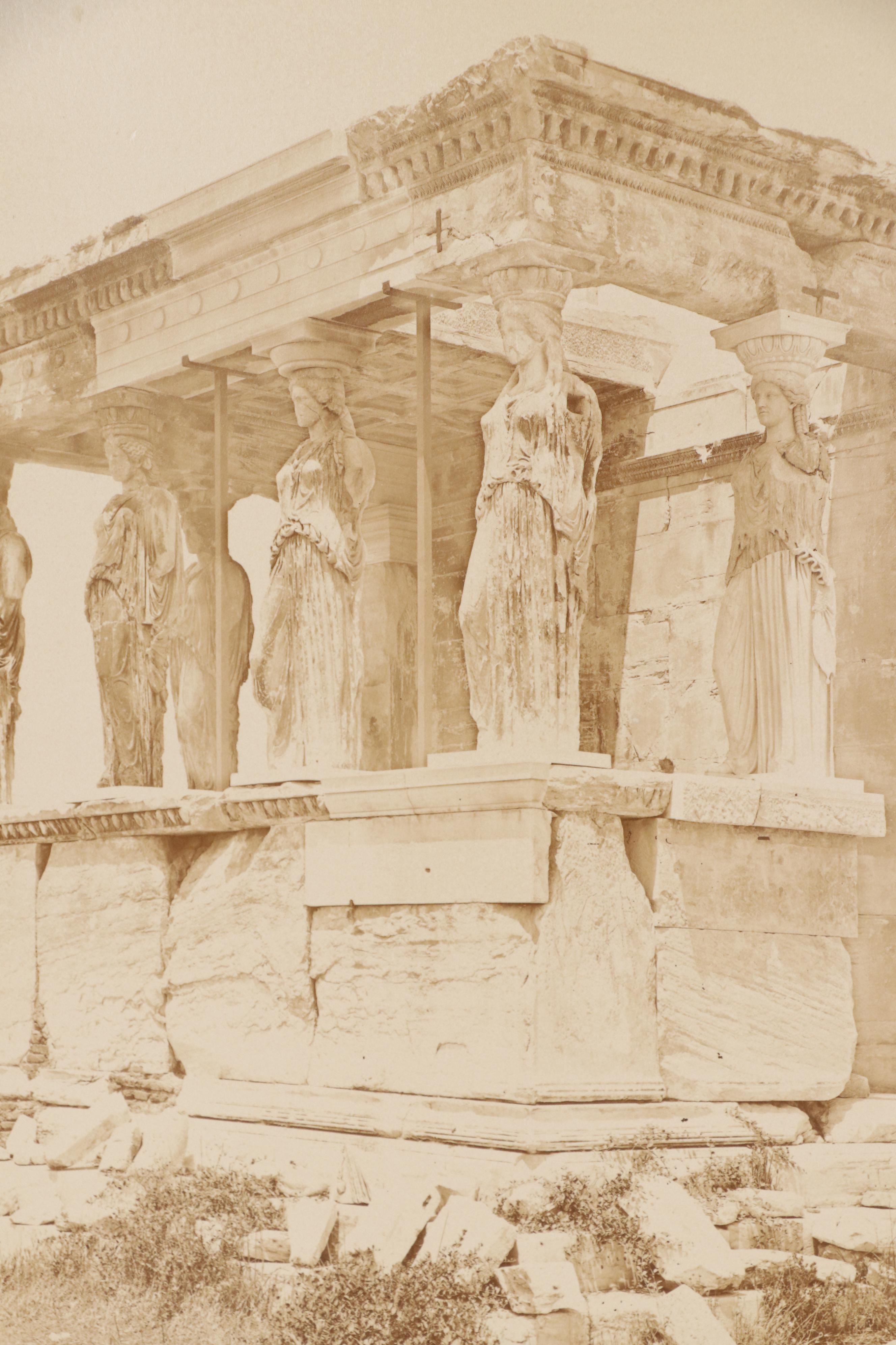 Félix Bonfils Albumen Silver Print Photograph of Athens