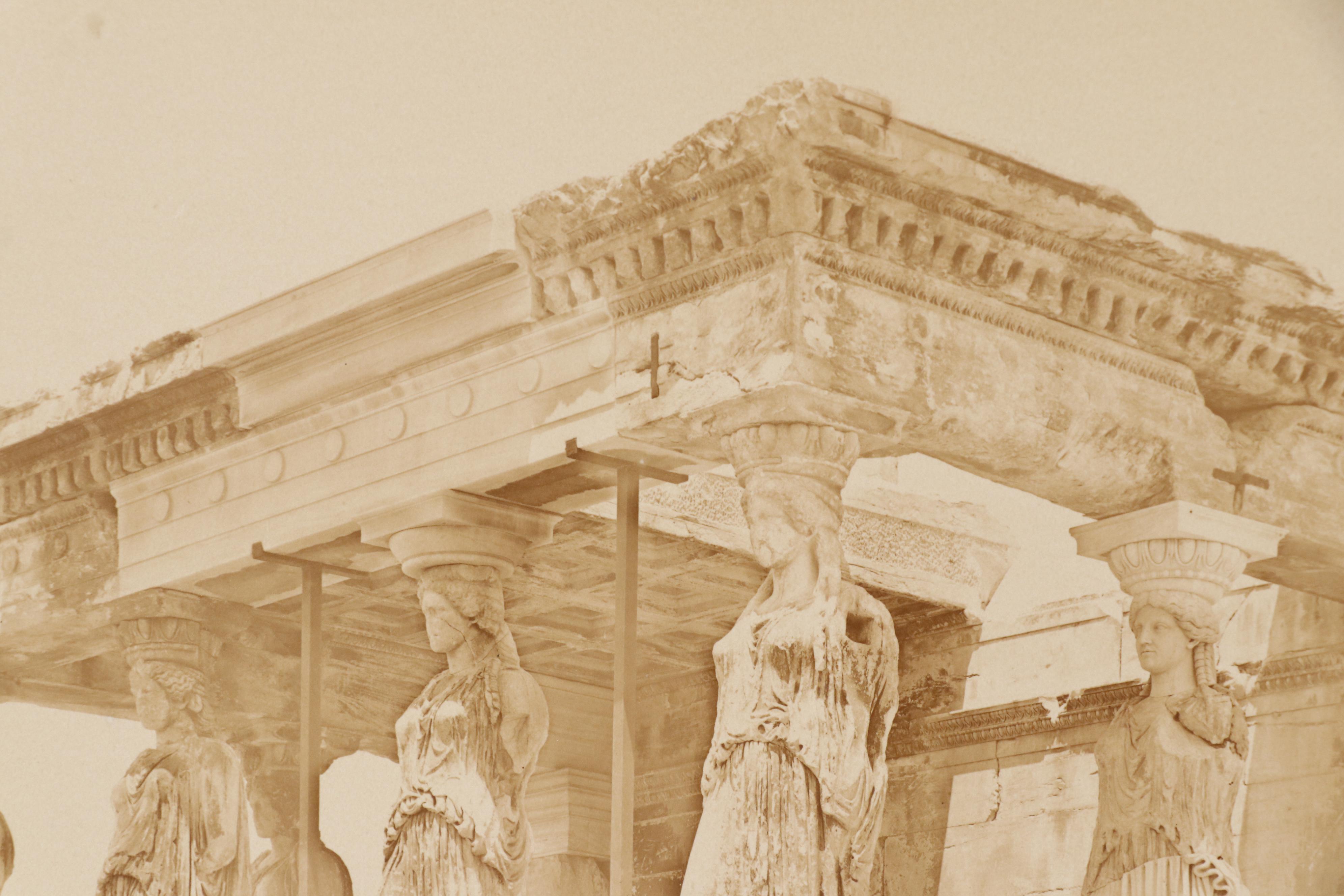 Félix Bonfils Albumen Silver Print Photograph of Athens