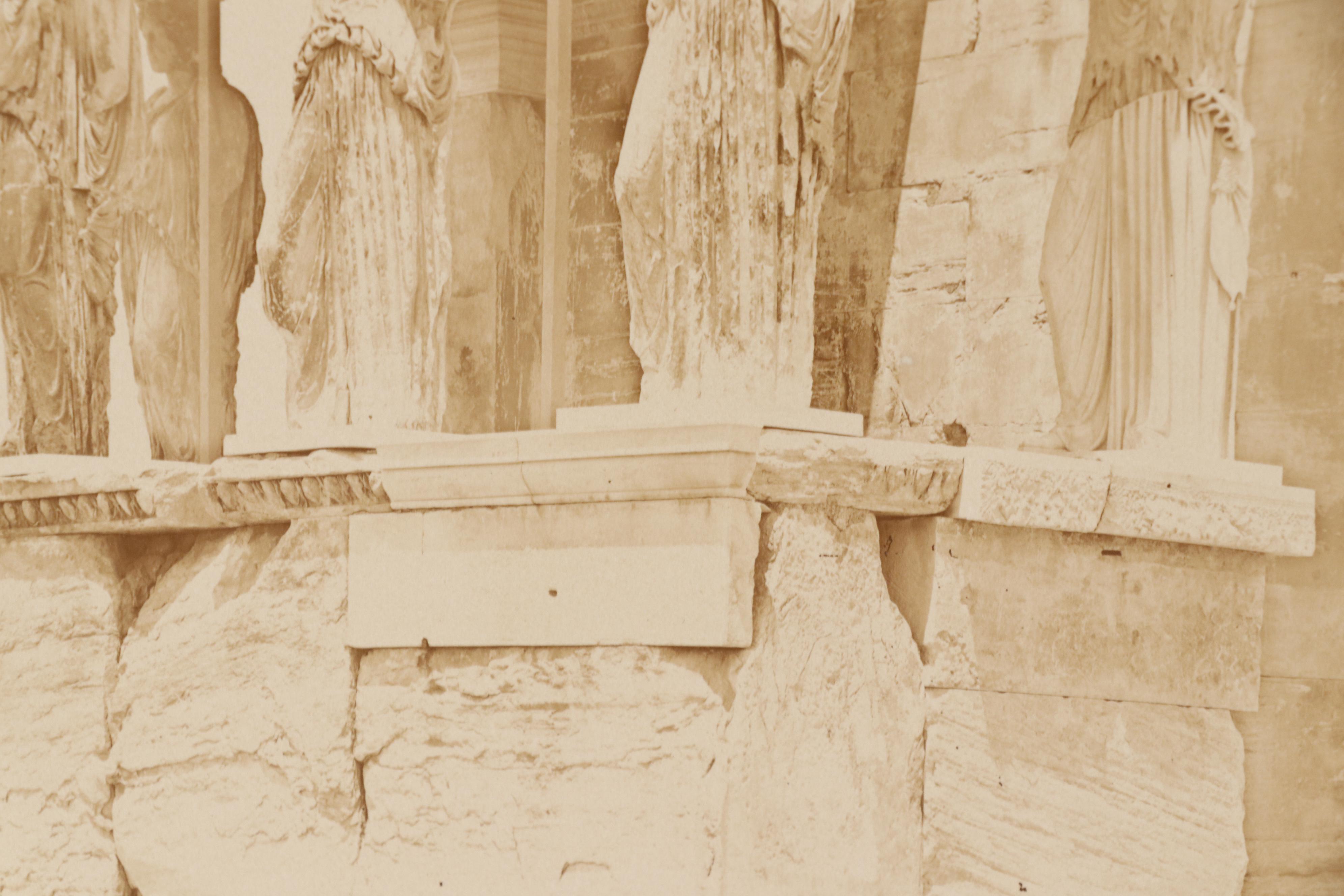 Félix Bonfils Albumen Silver Print Photograph of Athens