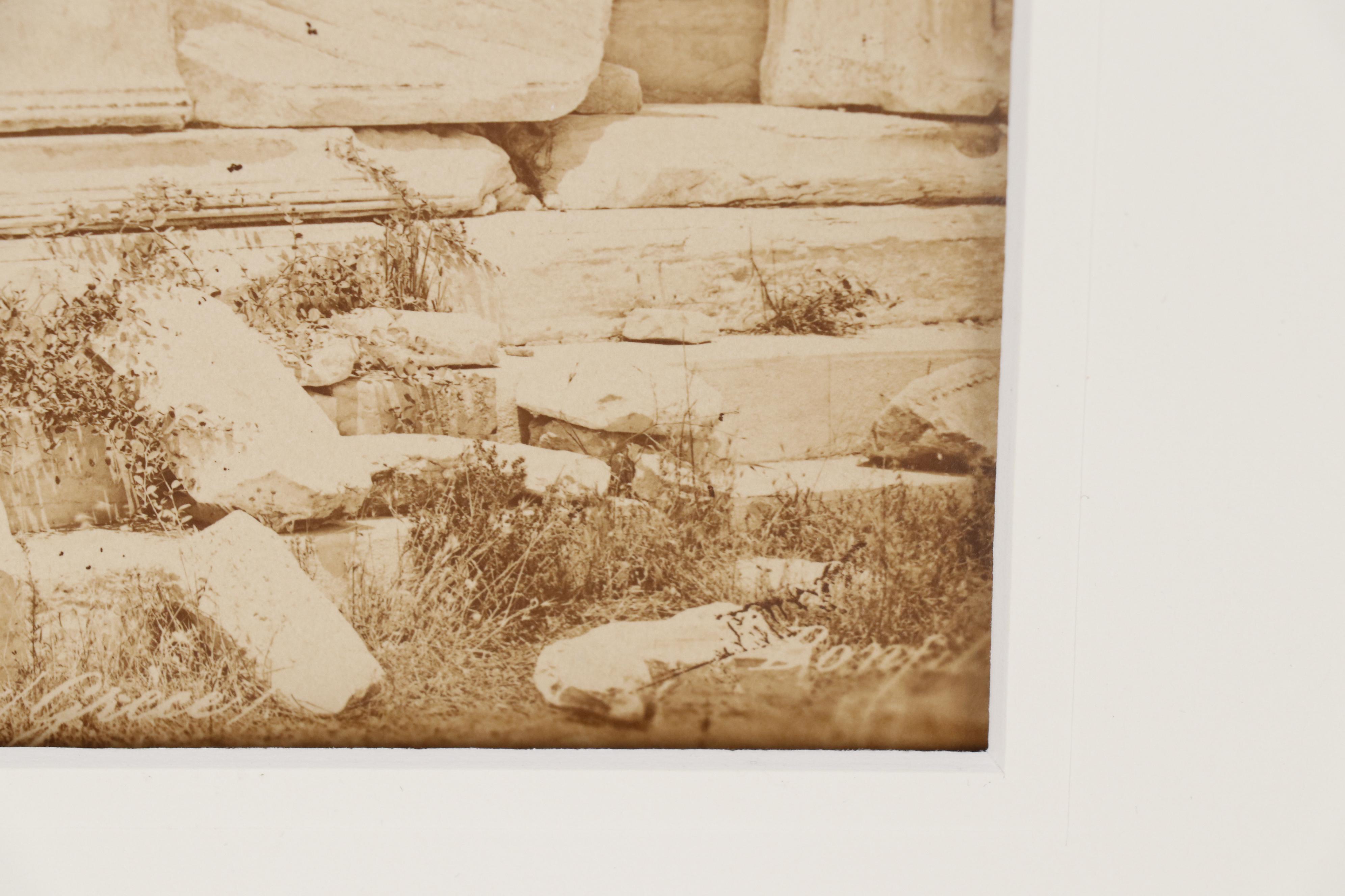 Félix Bonfils Albumen Silver Print Photograph of Athens