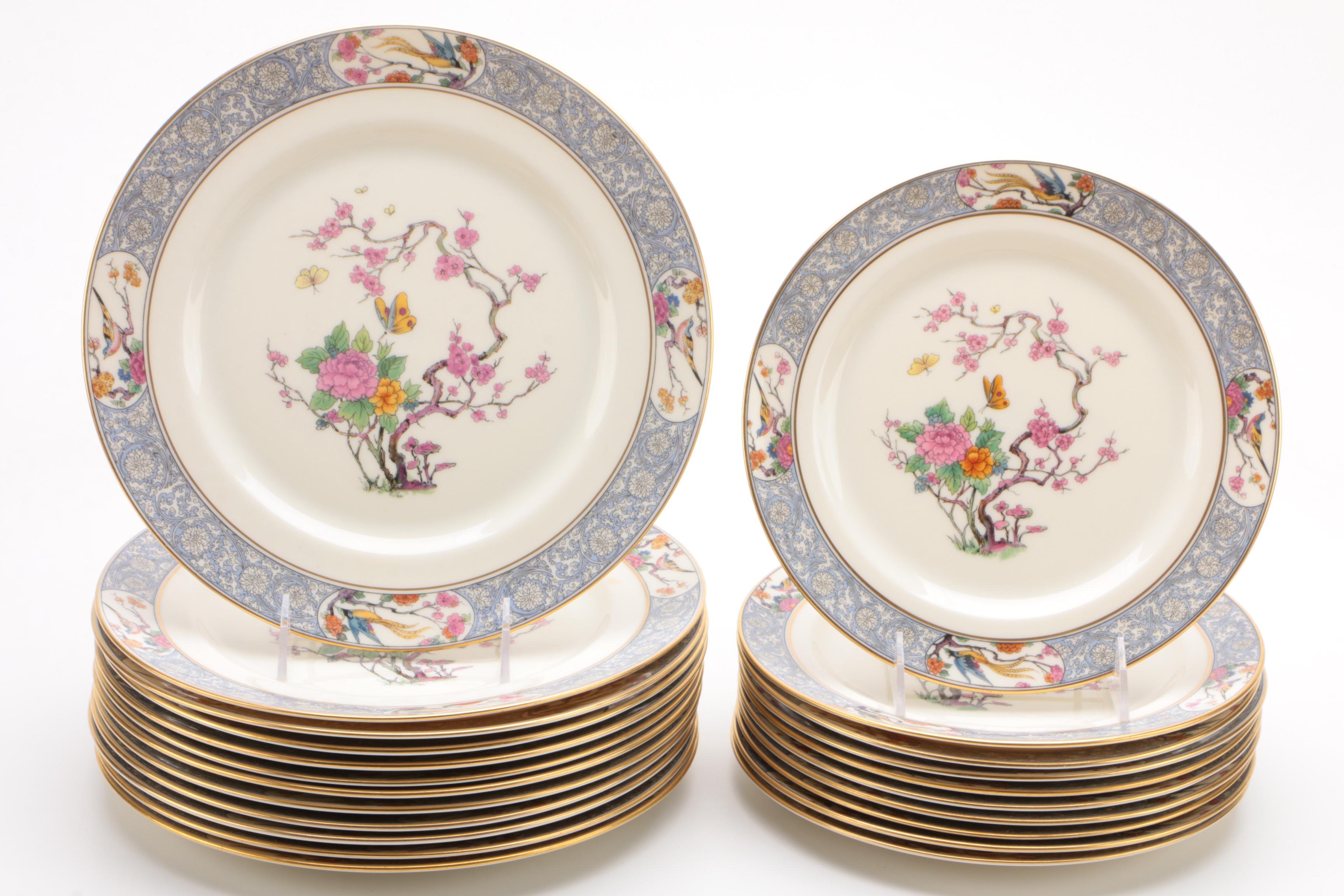 Lenox "Ming" Bone China Dinnerware, Early to Mid 20th Century
