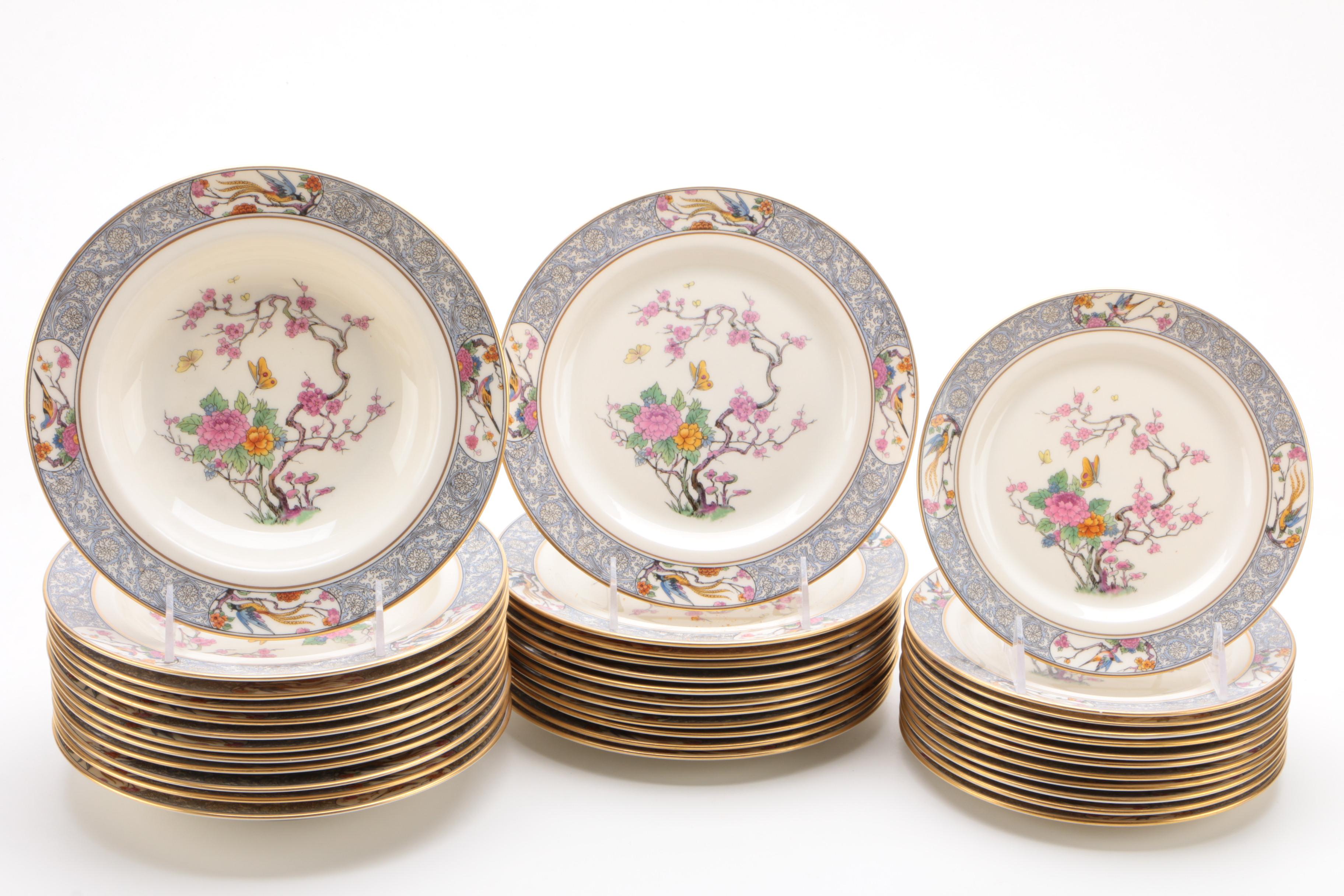 Lenox "Ming" Bone China Dinnerware, Early to Mid 20th Century