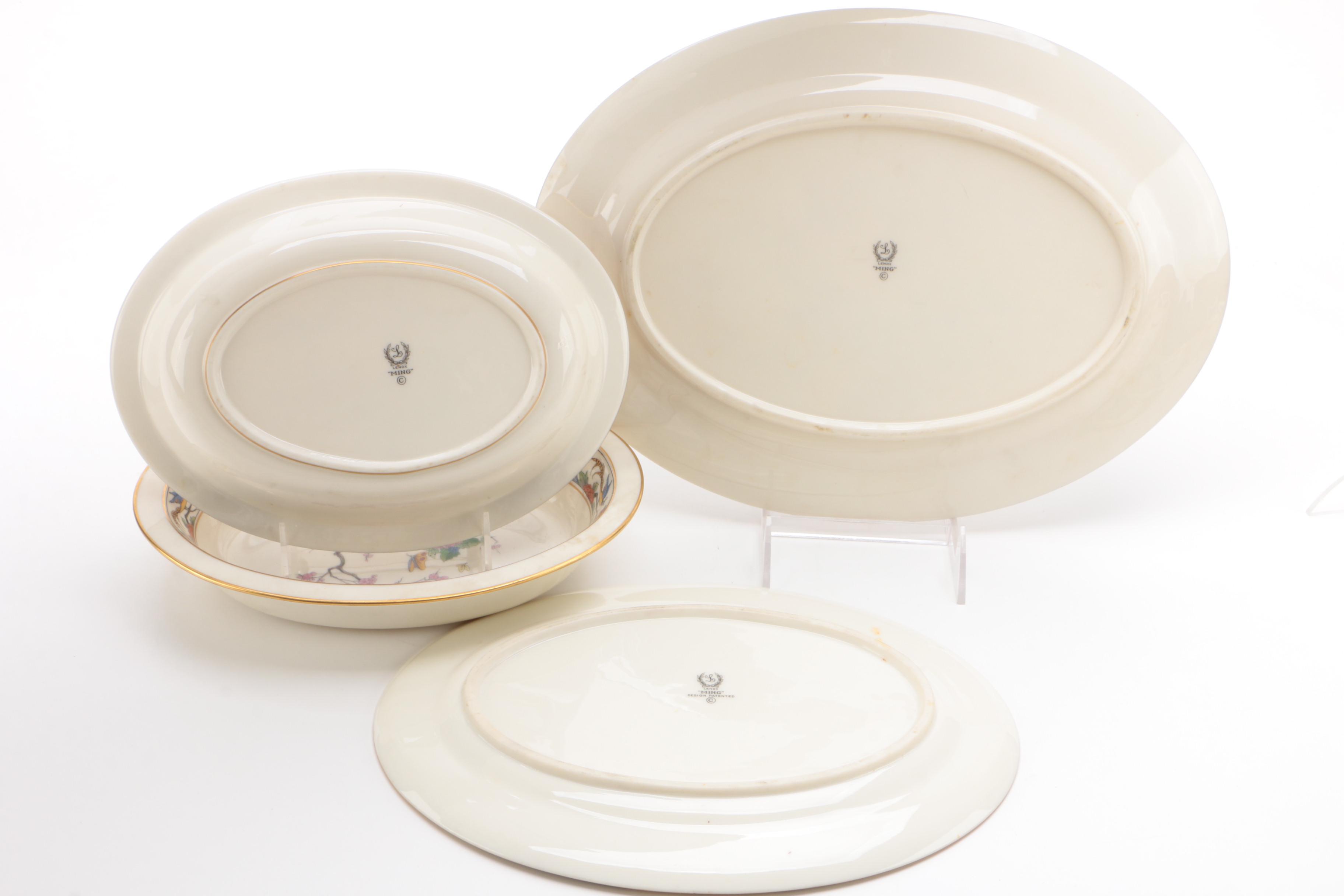 Lenox "Ming" Bone China Dinnerware, Early to Mid 20th Century