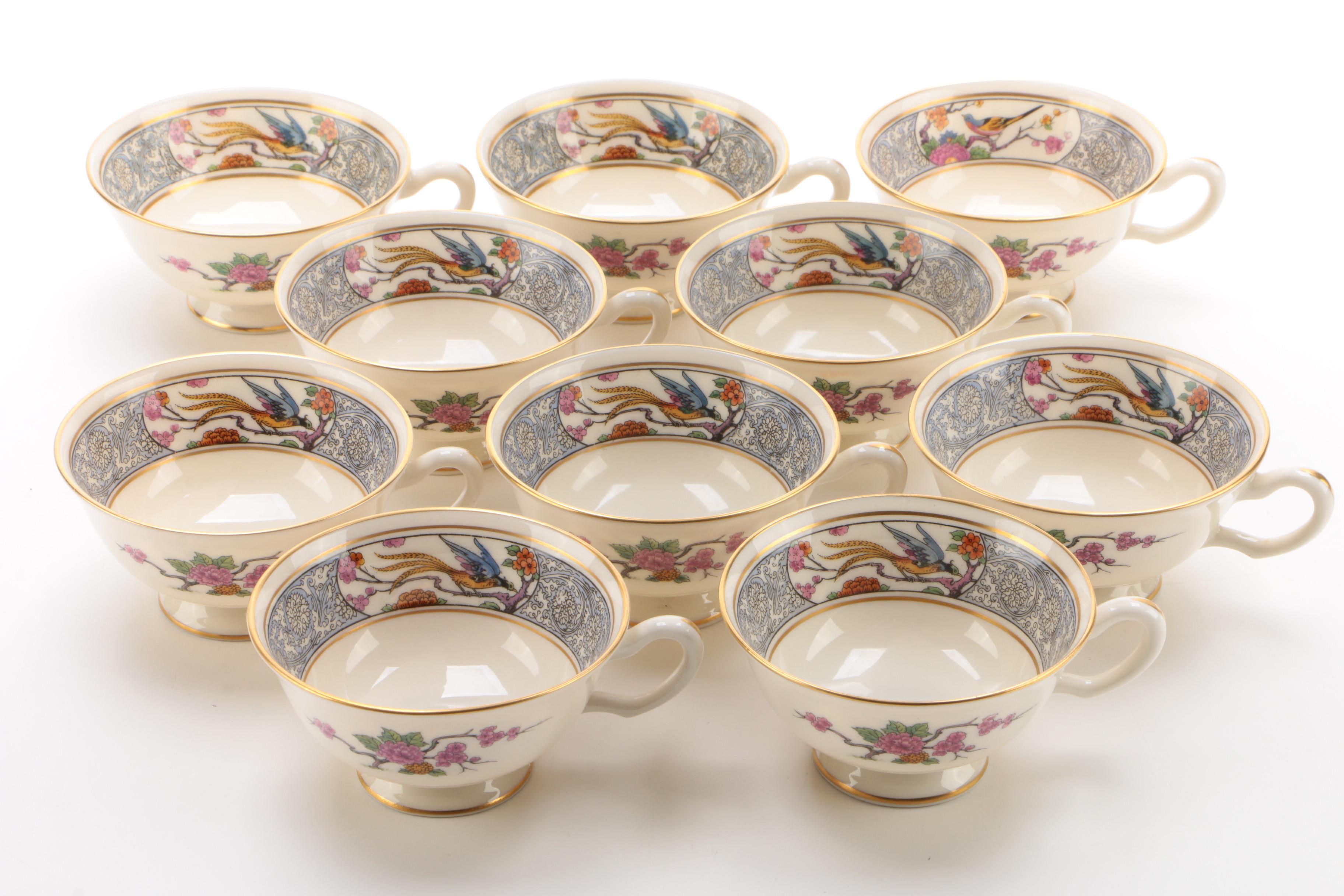 Lenox "Ming" Bone China Dinnerware, Early to Mid 20th Century