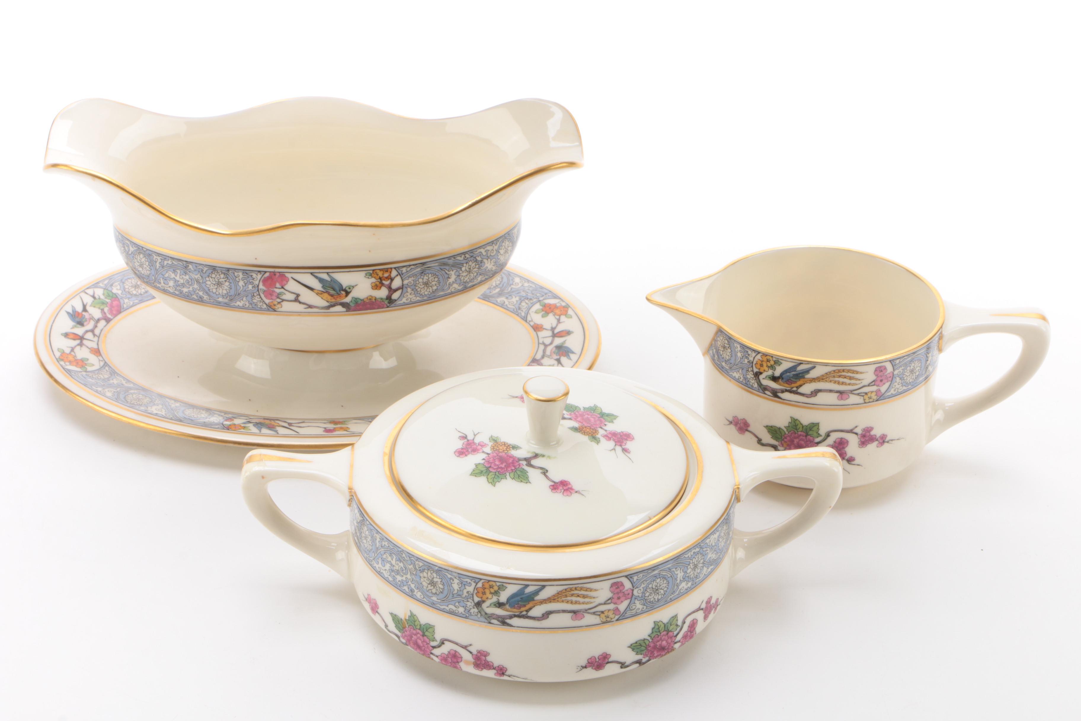 Lenox "Ming" Bone China Dinnerware, Early to Mid 20th Century
