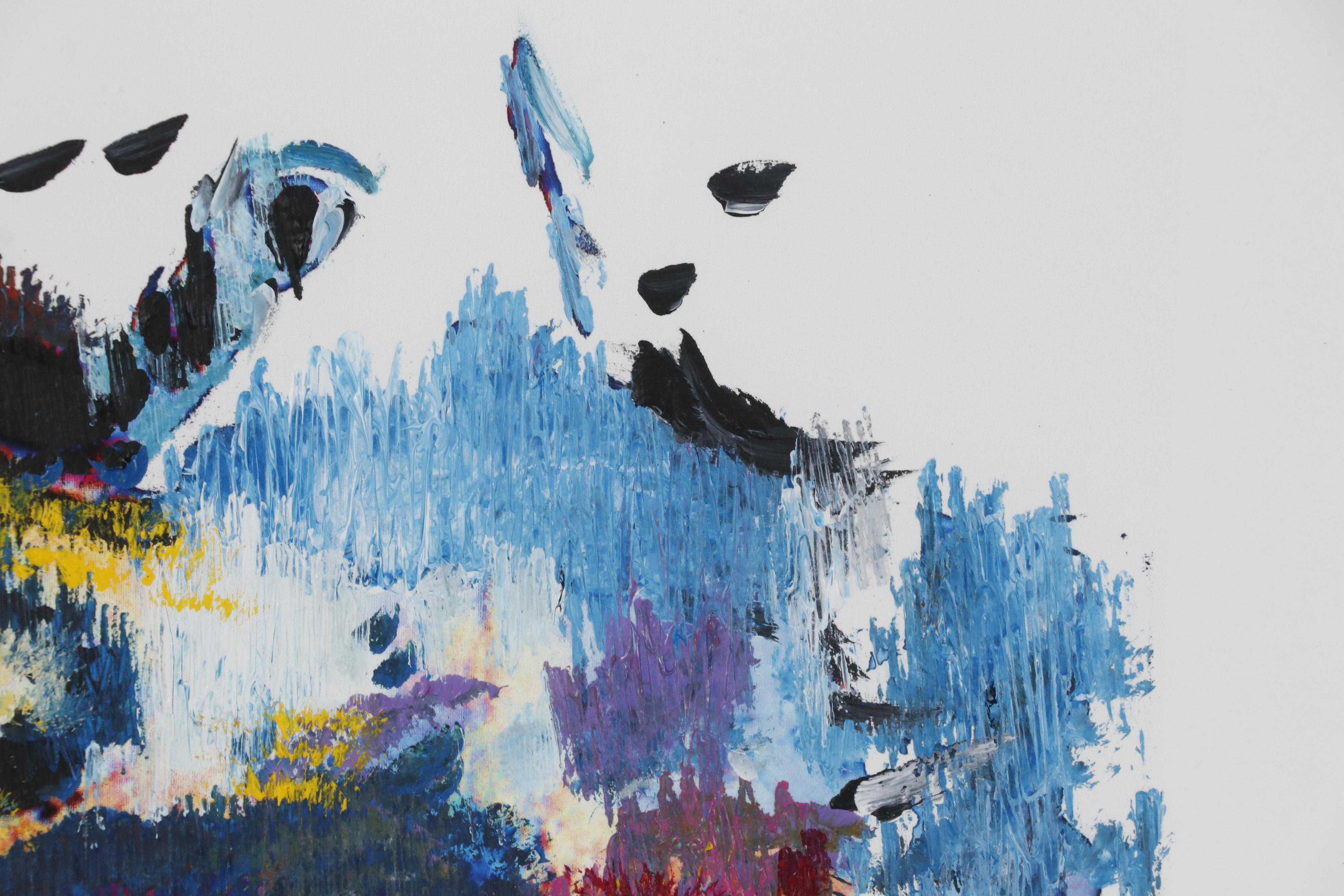 Robert Lackney Mixed Media Painting "Childhood Dream Memory", 2013