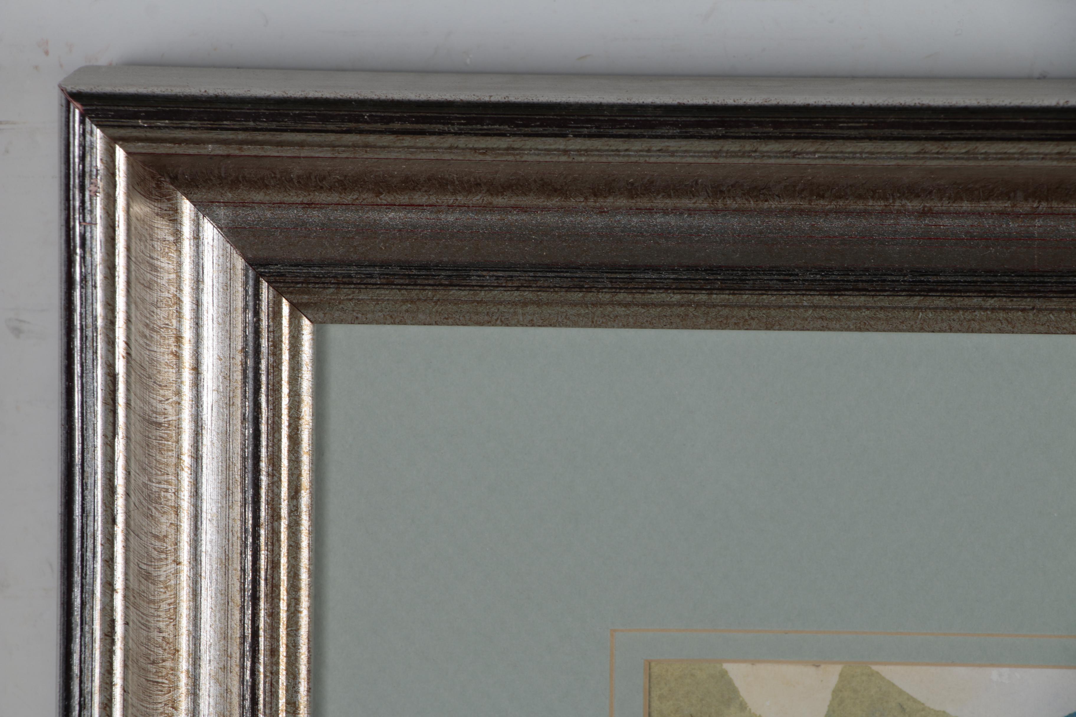 Don Dennis Watercolor Painting "Open Air Boat Shed"