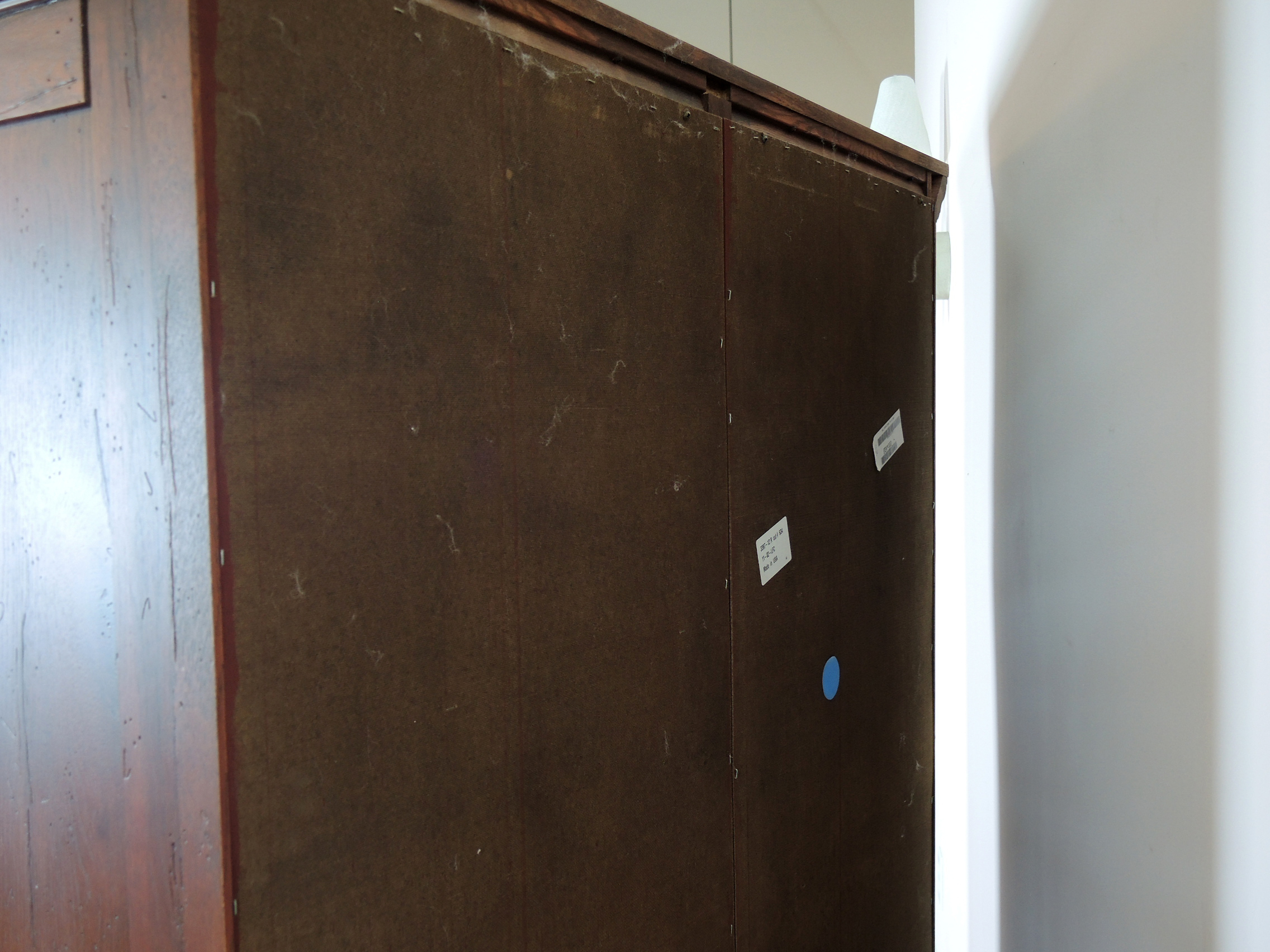 Broyhill "Attic Heirlooms" China Cabinet in Rustic Oak Finish