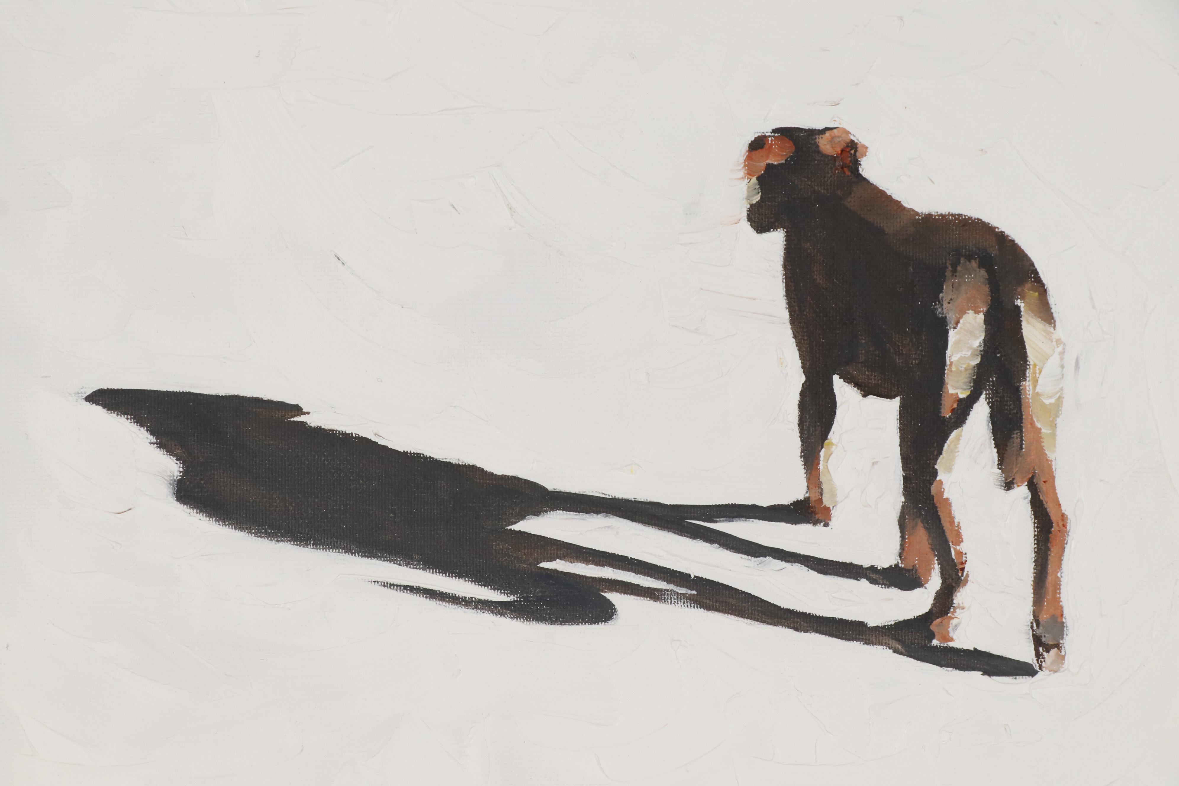 James Coates Oil Painting of Dog