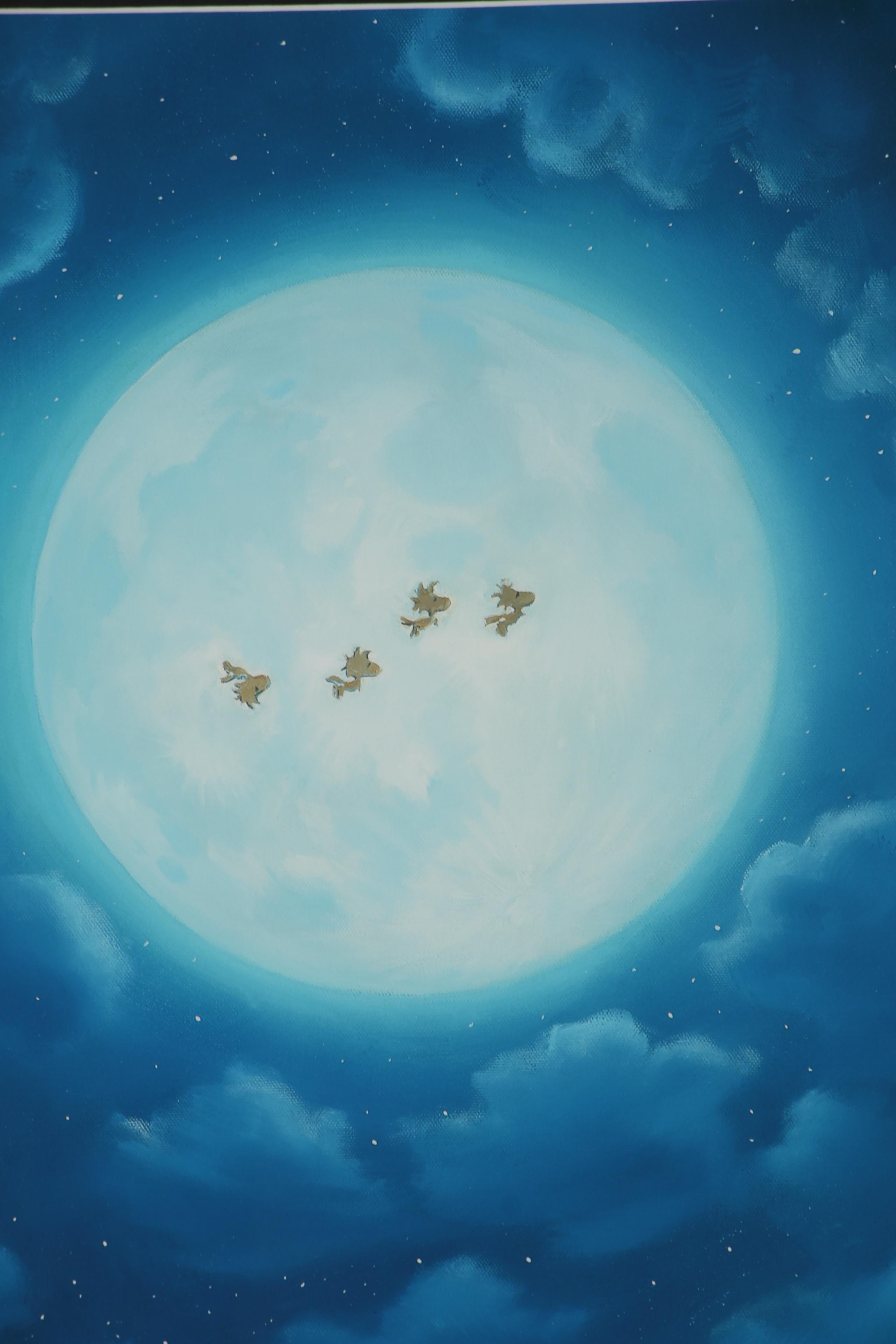 Giclée After Rob Kaz Peanuts Illustration "Woodstock Over the Dock"