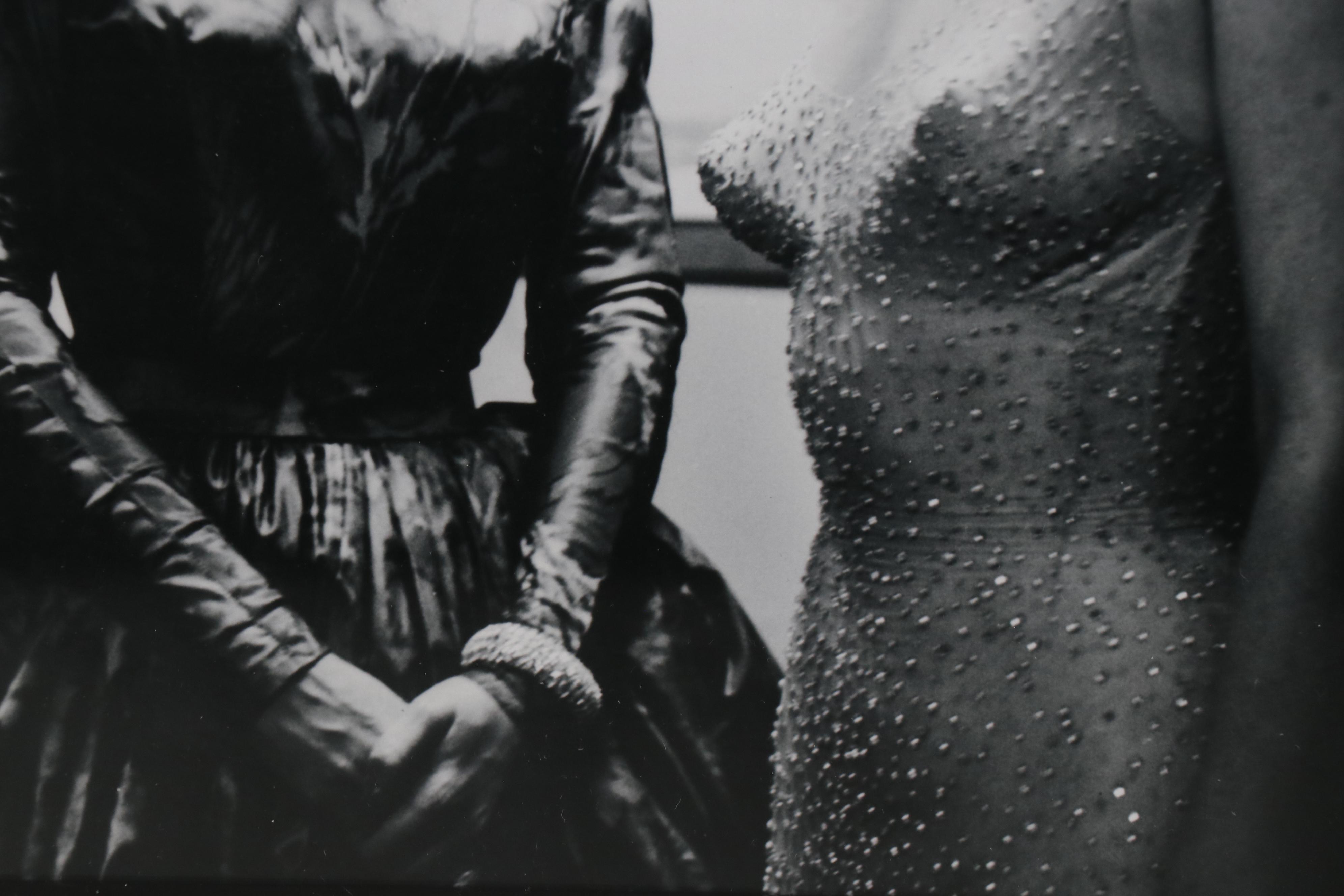 Victor Helou Silver Gelatin Photograph "Maria Callas and Marilyn Monroe"