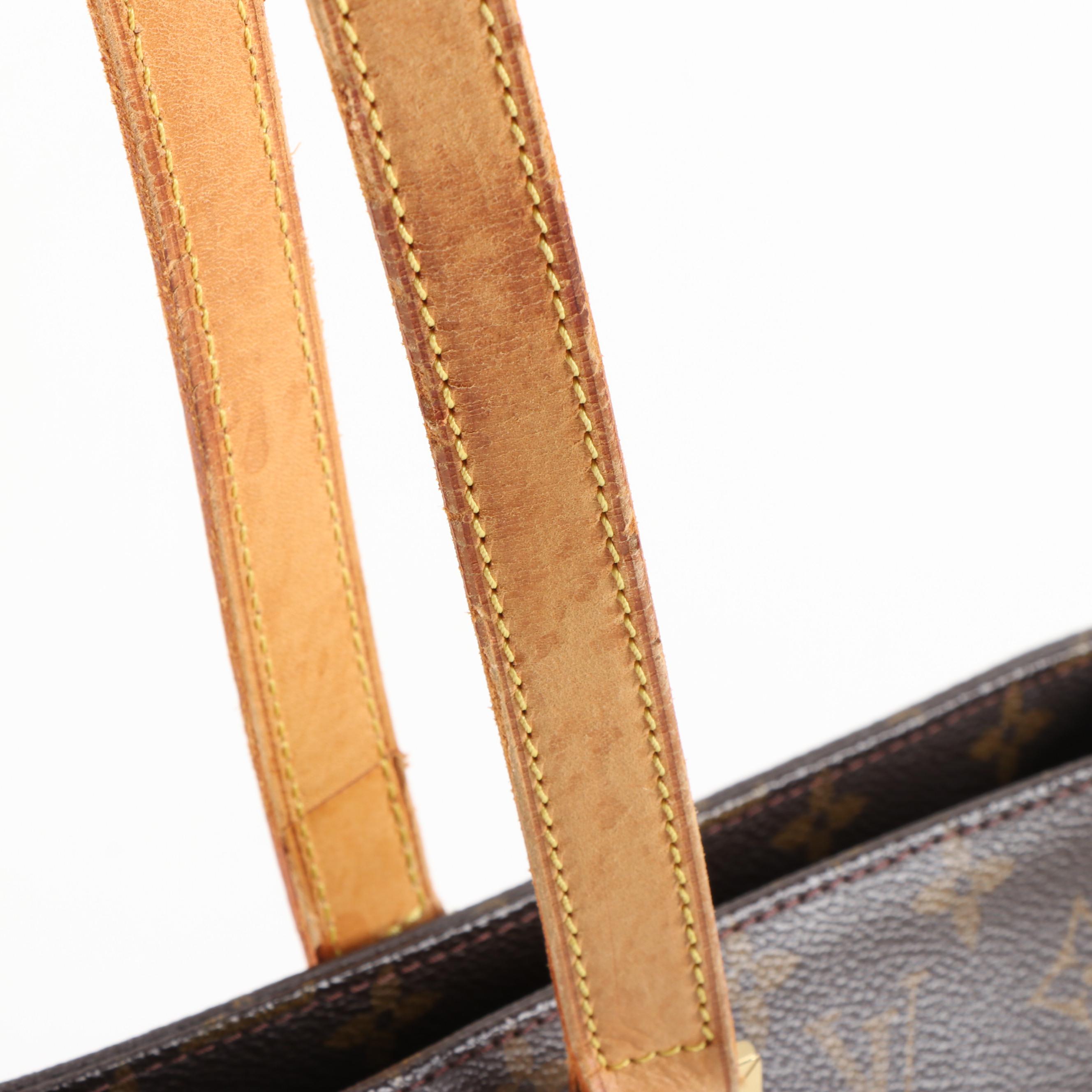 Louis Vuitton Luco Tote in Monogram Canvas and Vachetta Leather