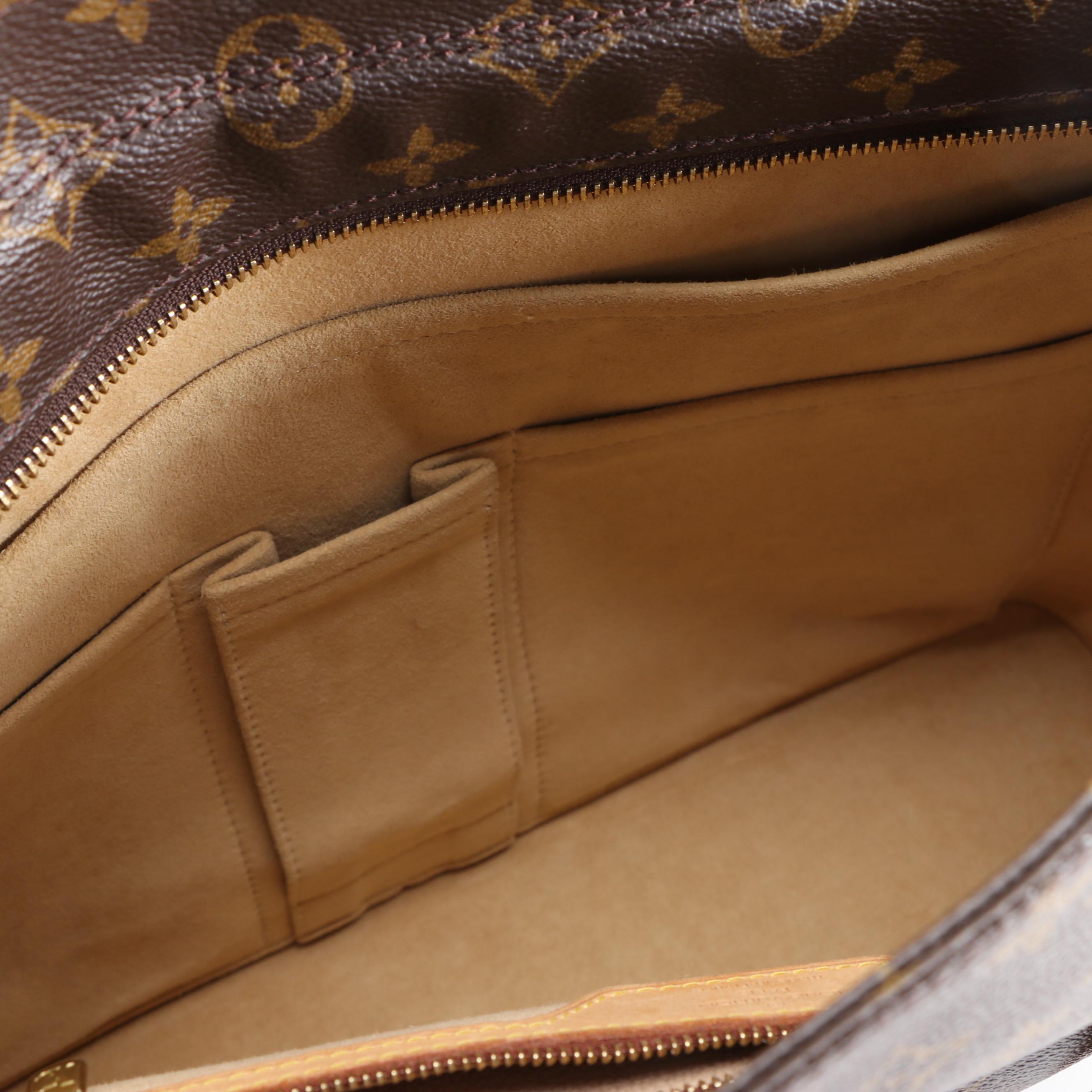 Louis Vuitton Luco Tote in Monogram Canvas and Vachetta Leather
