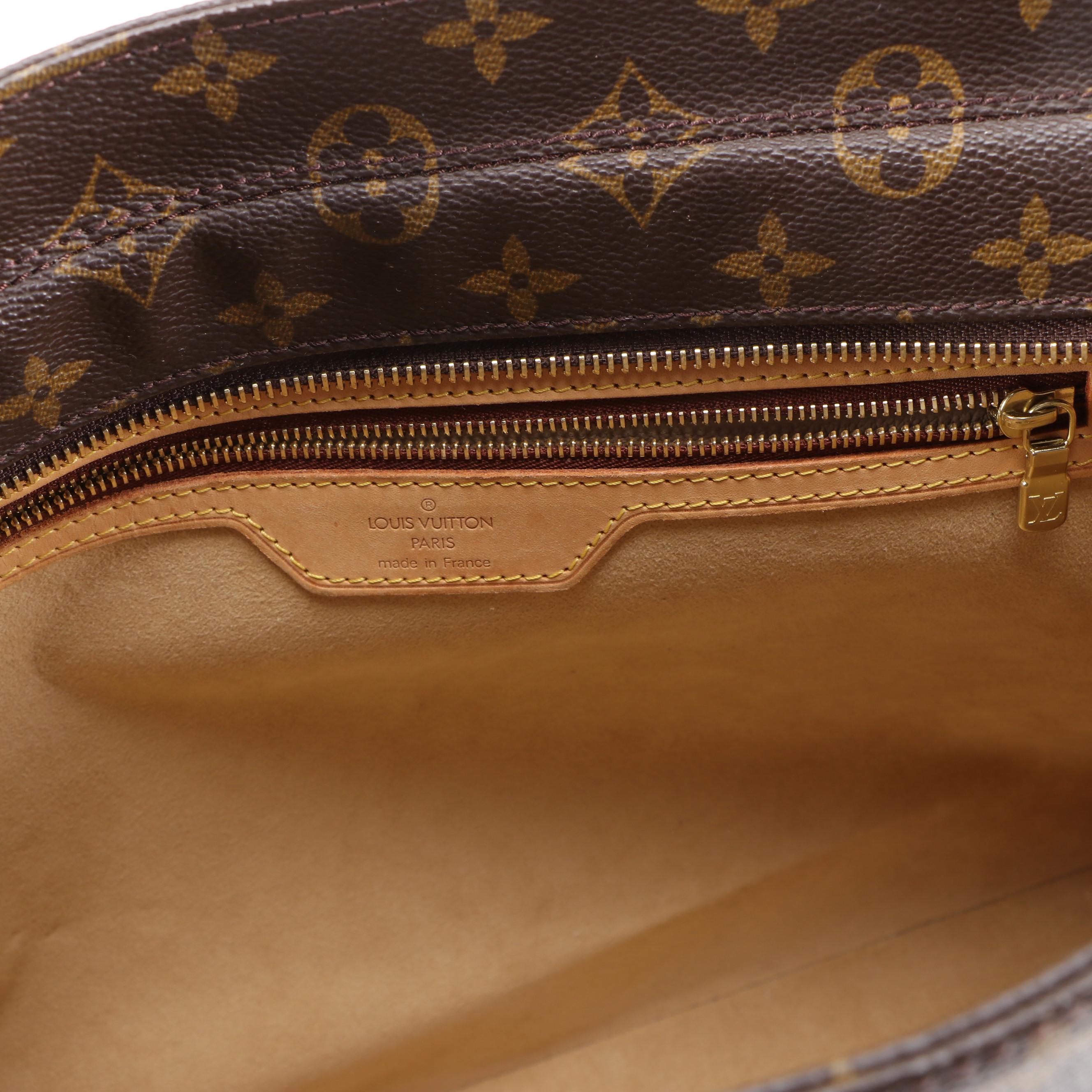 Louis Vuitton Luco Tote in Monogram Canvas and Vachetta Leather