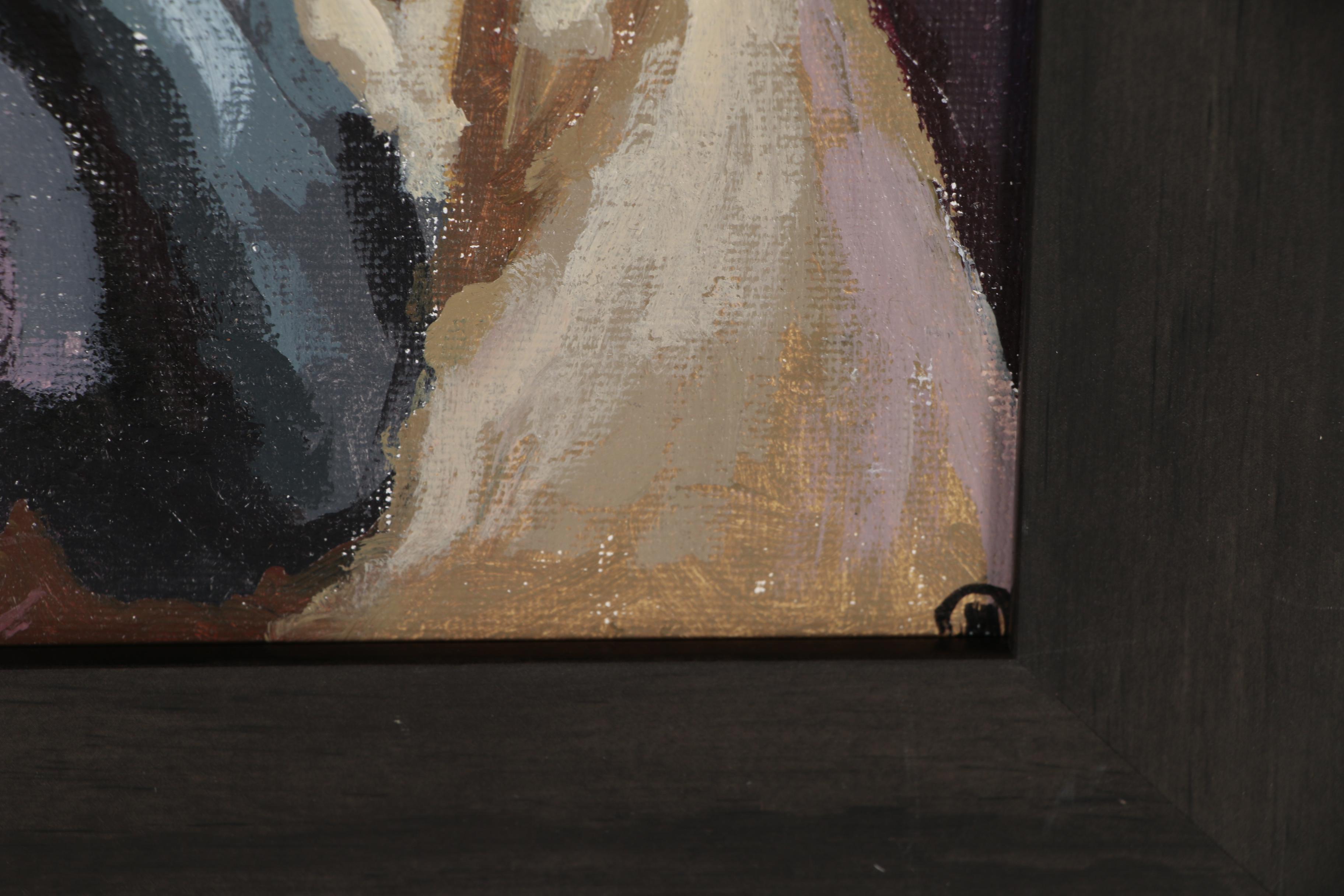 Martin Azari Oil Painting "English Bulldog"