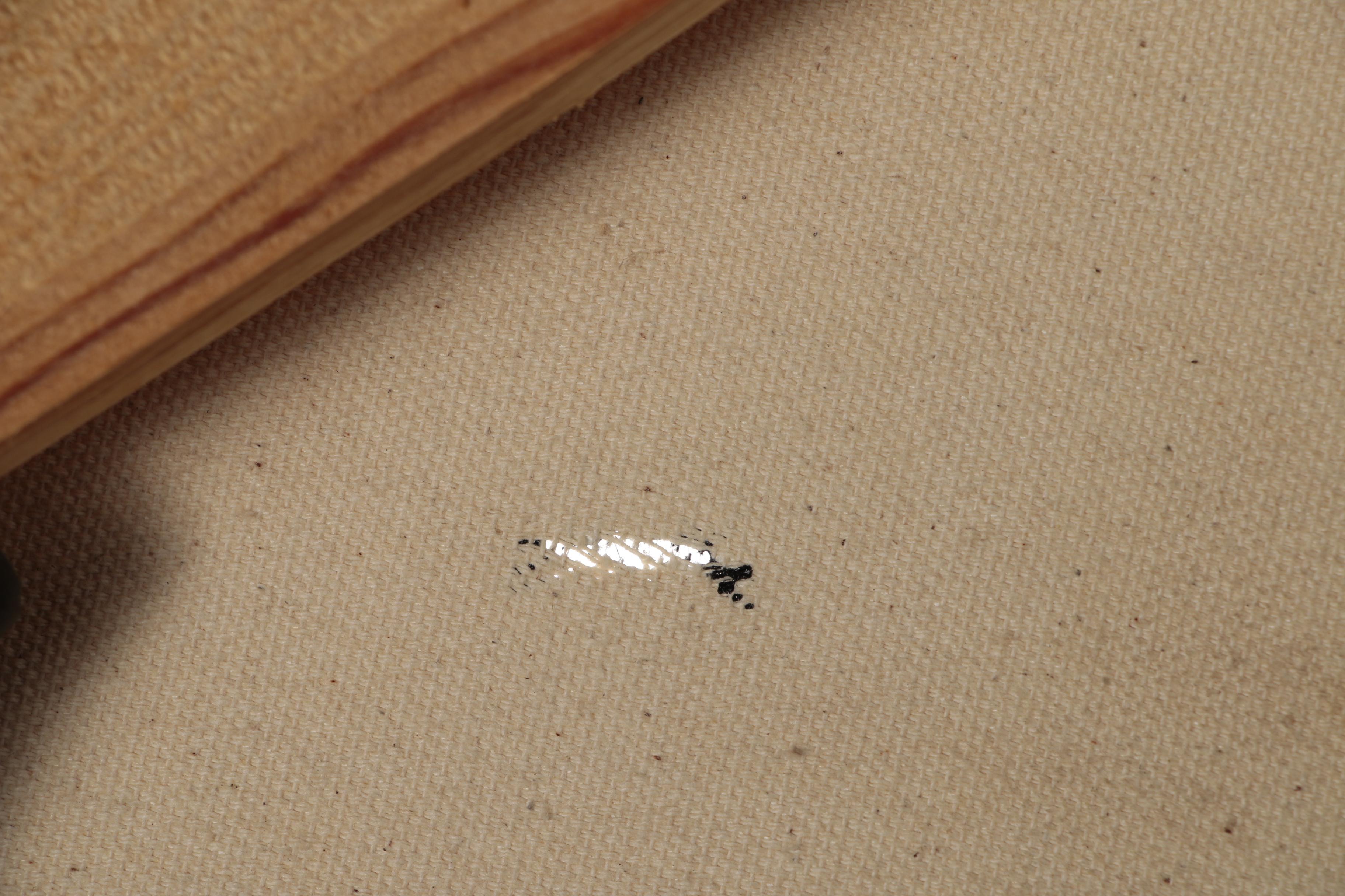 Philip the Transplant Monumental Mixed Media Painting with Tar "Bonobo Love"