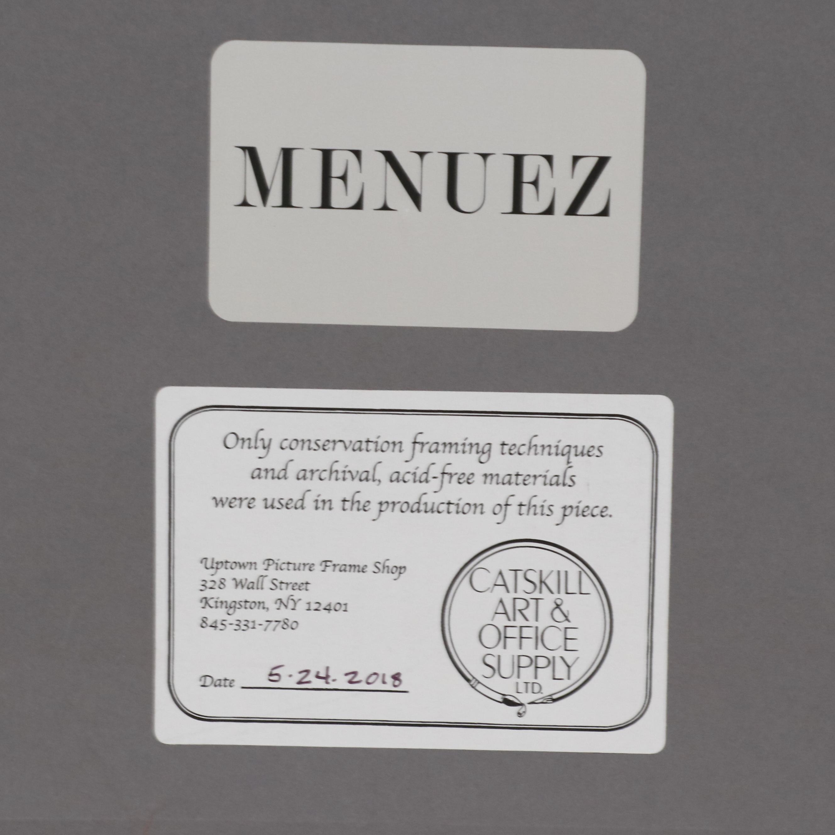 Douglas Menuez Digital Print Photograph "Steve Jobs" and Book "Fearless Genius"