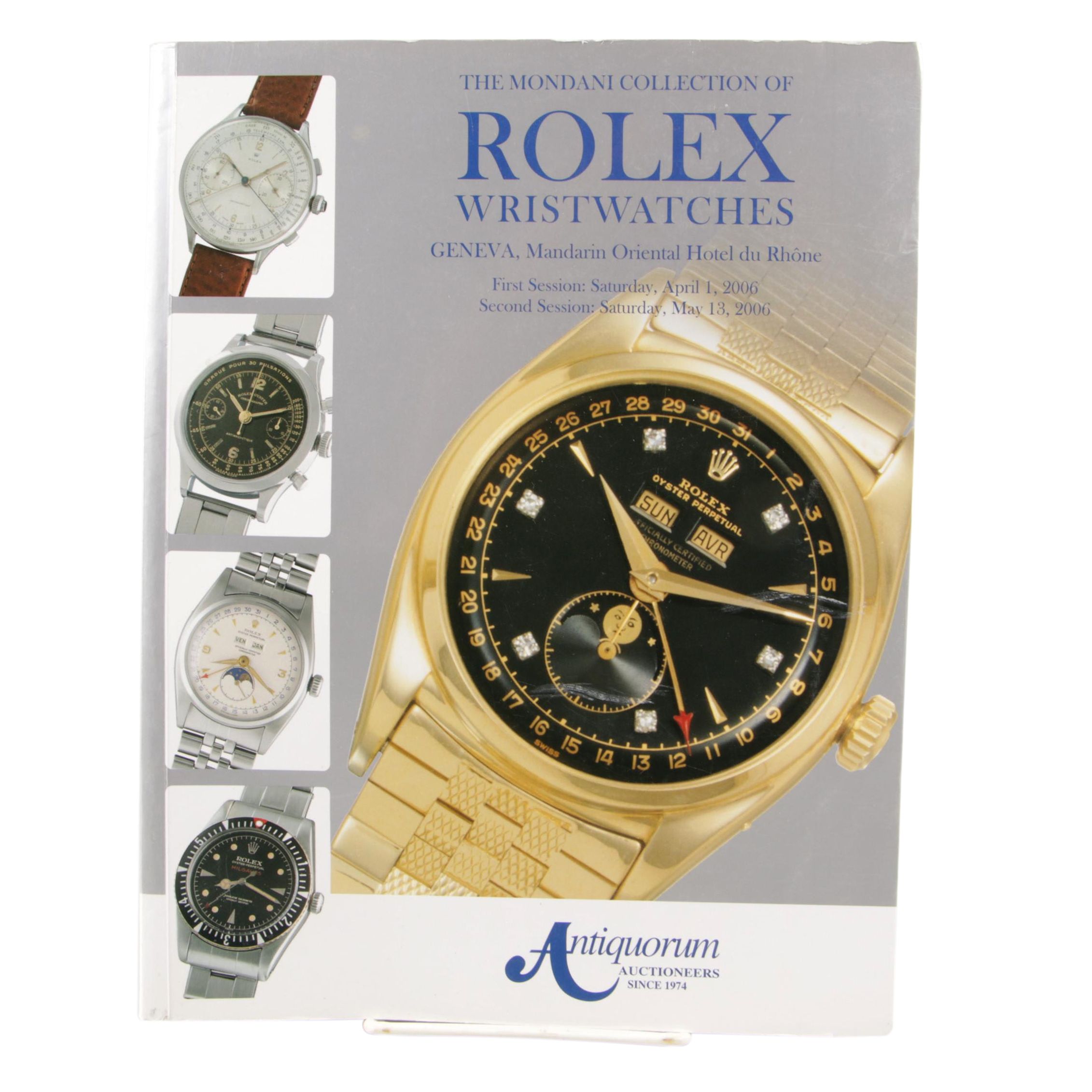 The Mondani Collection of Rolex Watches Catalog, 2006
