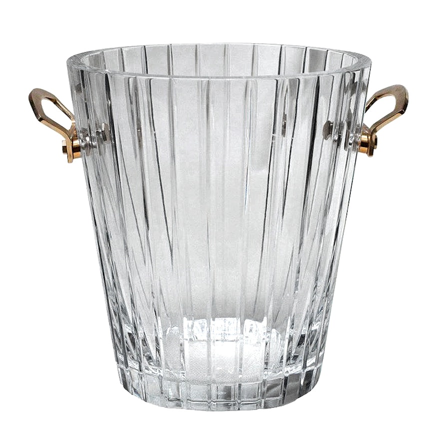 Baccarat Crystal "Harmonie" Champagne Bucket with Handles