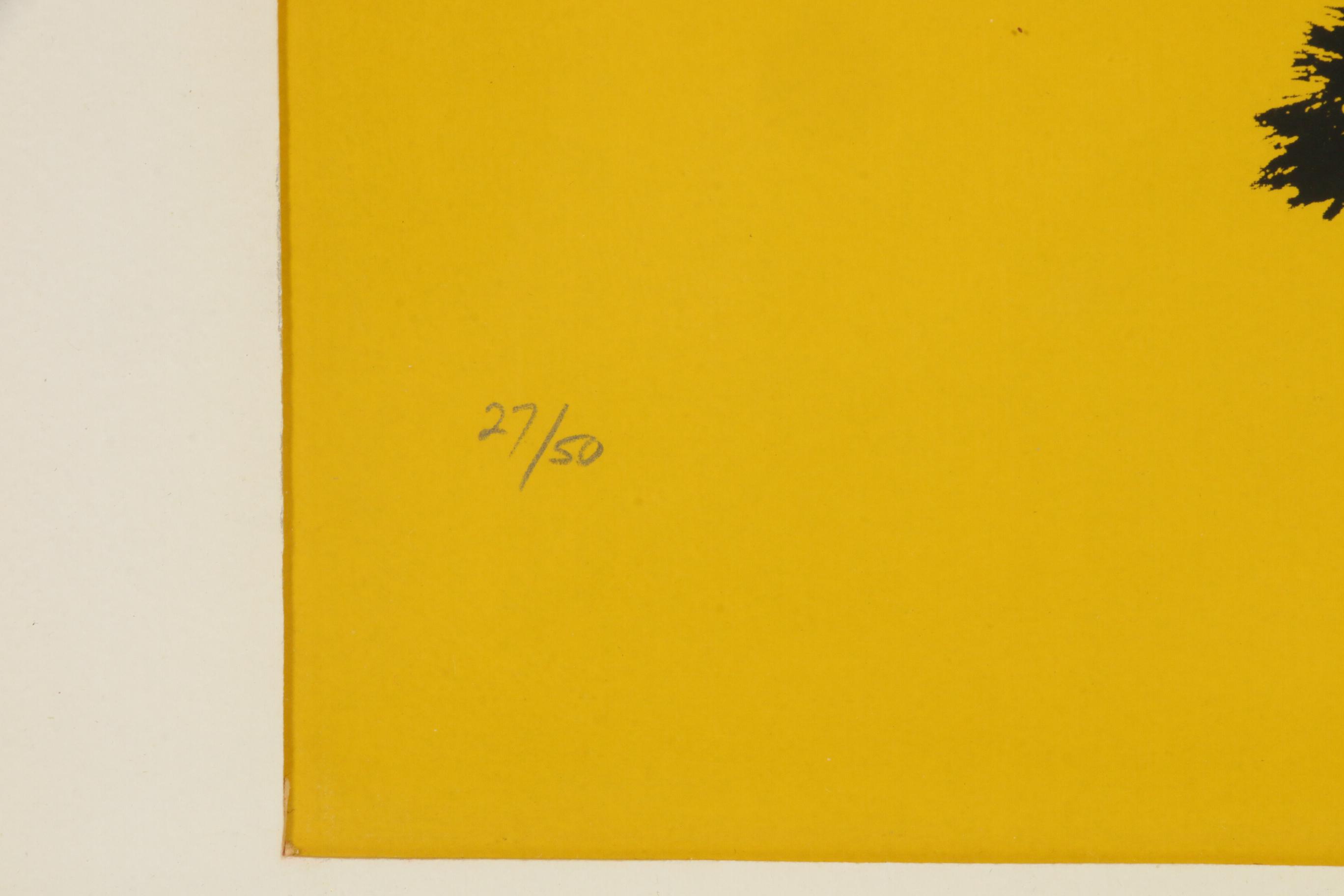 Marion Thompson Gatrell Hand-Colored Serigraph, Mid to Late 20th Century