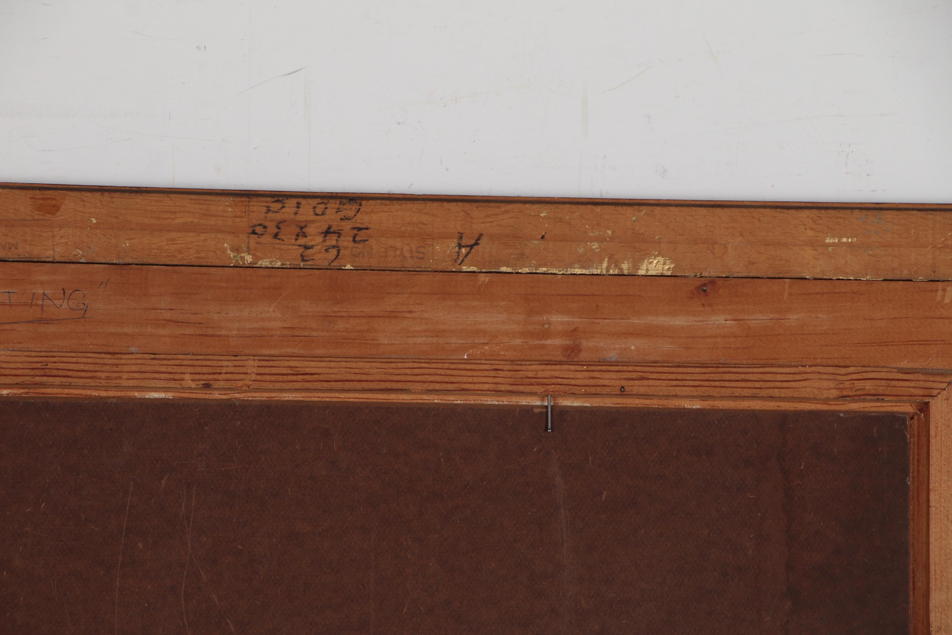 Attributed to Paul Penczner Coastal Landscape Oil Painting "Starting"