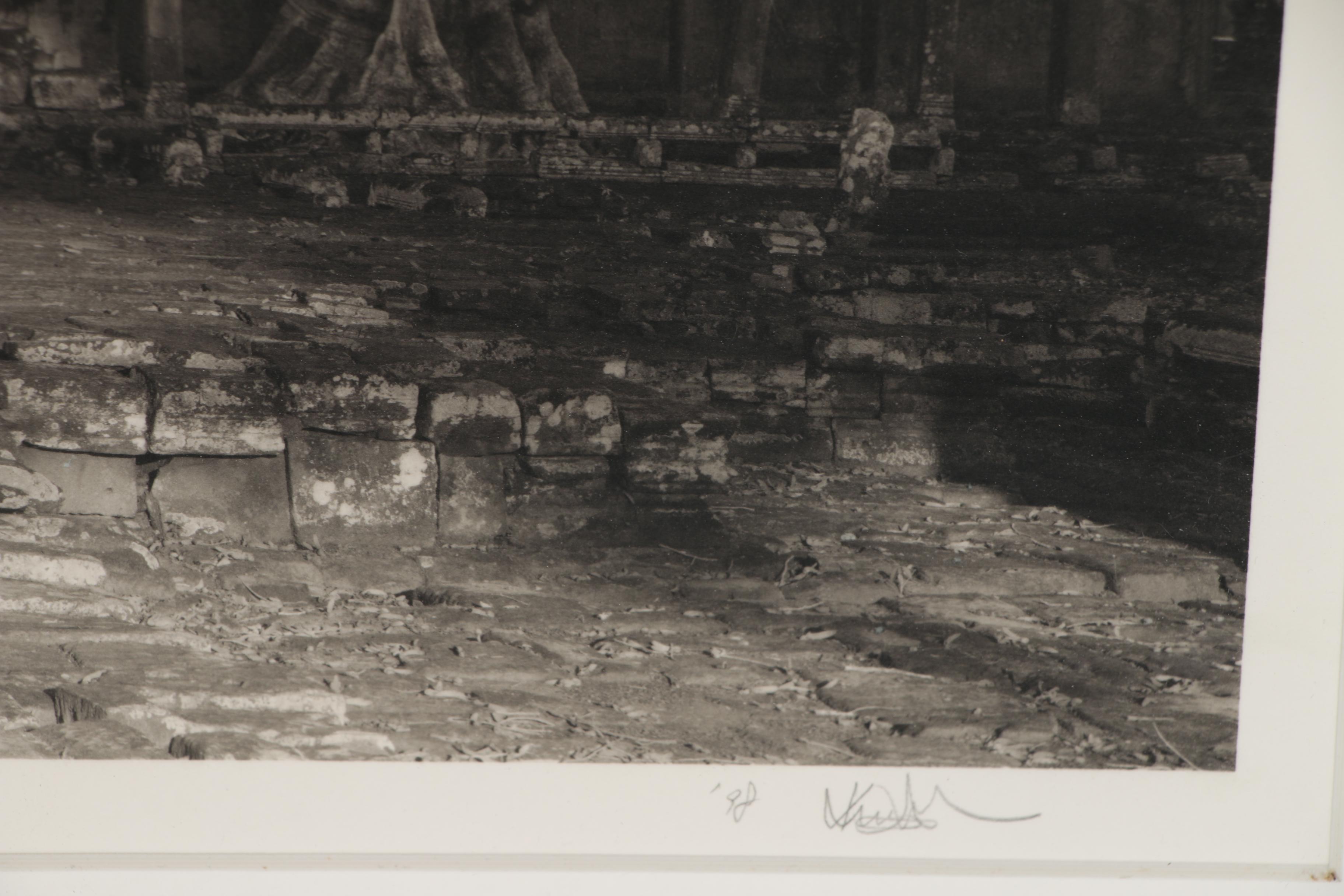 Kenro Izu Palladium Contact Print "Angkor 79, Cambodia, 1994", 1998