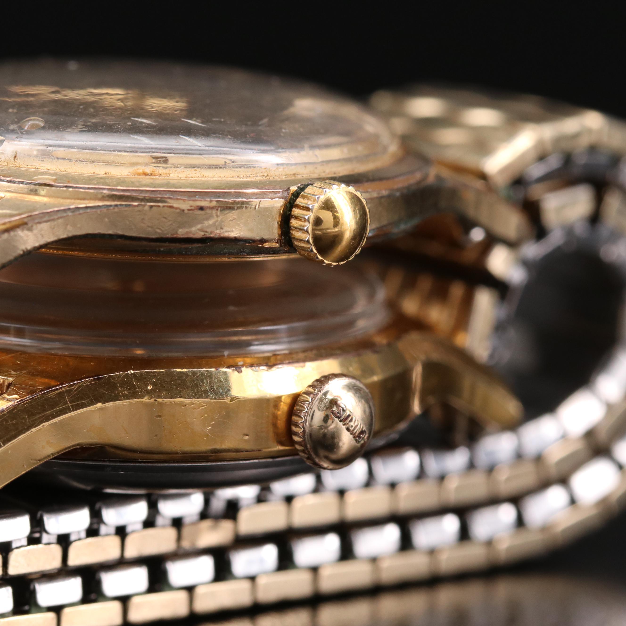 Pair of Vintage Benrus Stem and Self Winding Watches