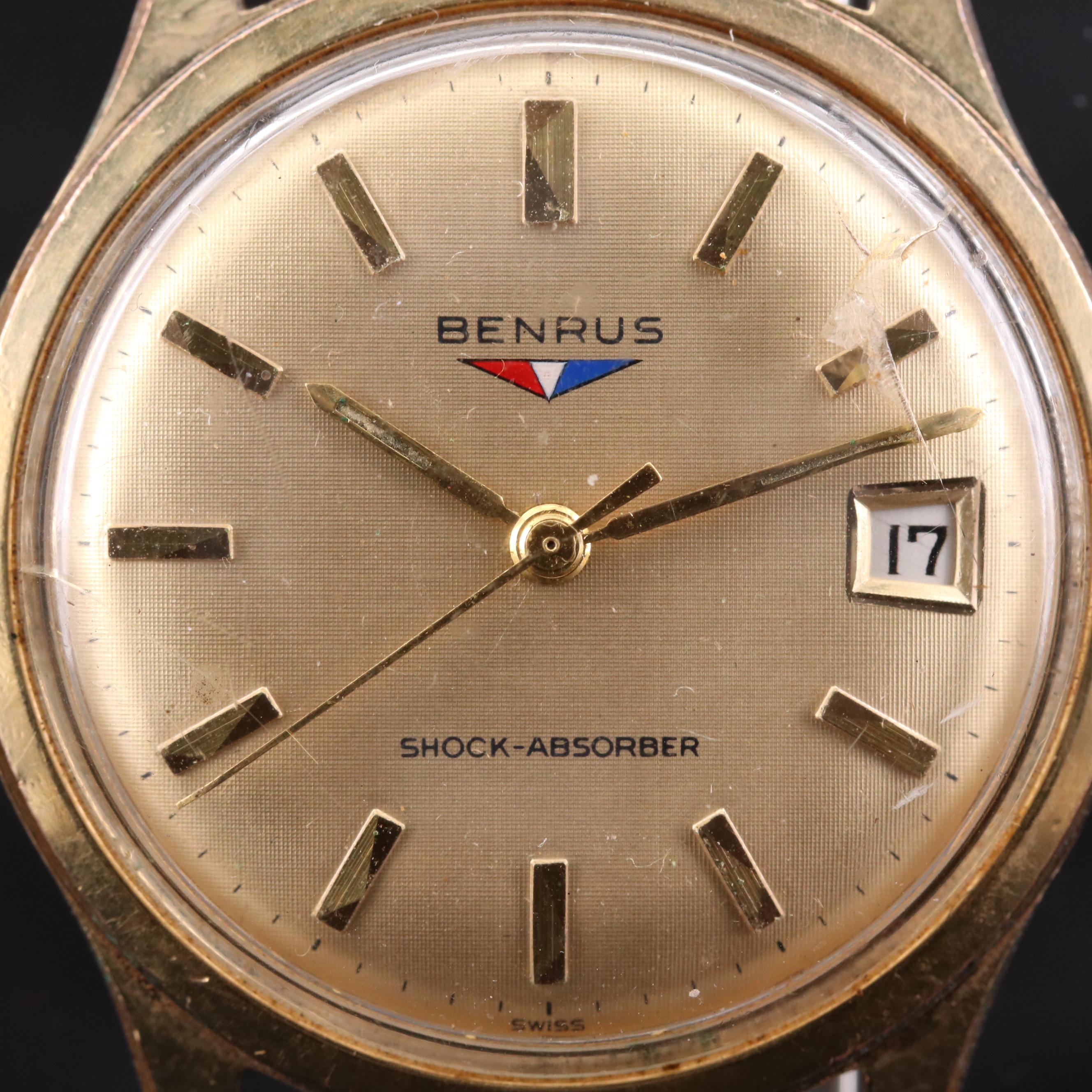 Pair of Vintage Benrus Stem and Self Winding Watches