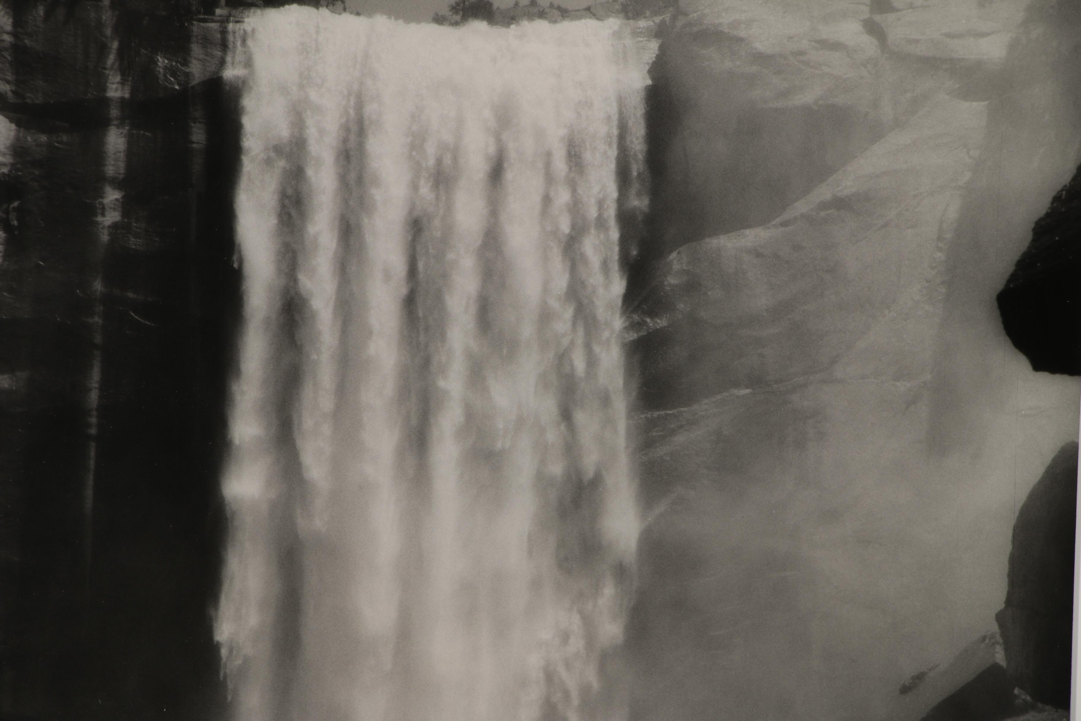 Sally Gall Silver Gelatin Photograph "Vernal Falls", 1993