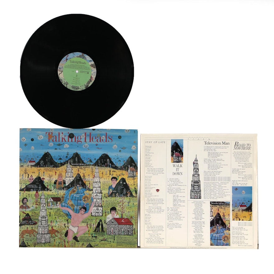 Howard Finster Designed Talking Heads Record Album