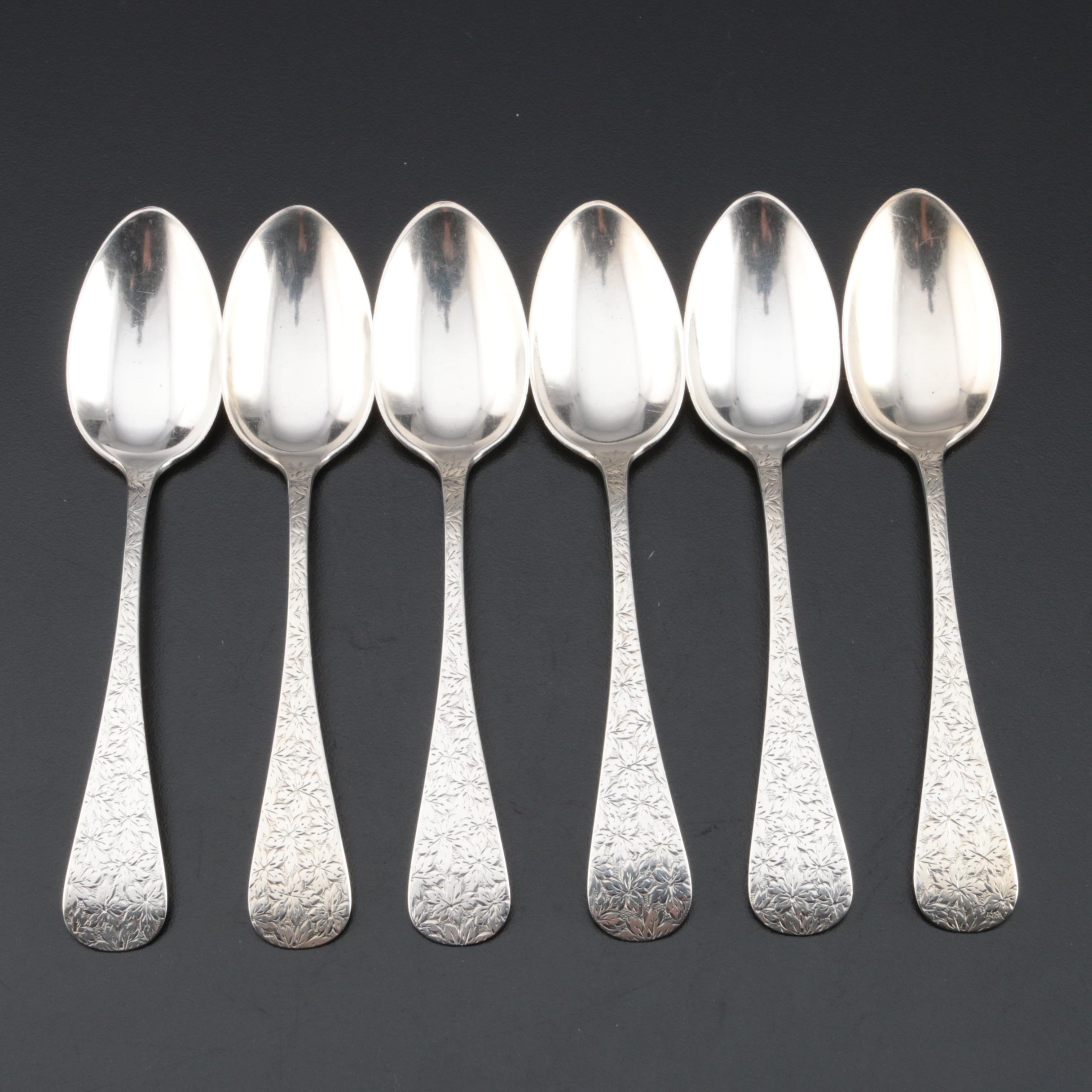 Sterling Utensils and Tableware Including International "Valencia" Nut Bowl
