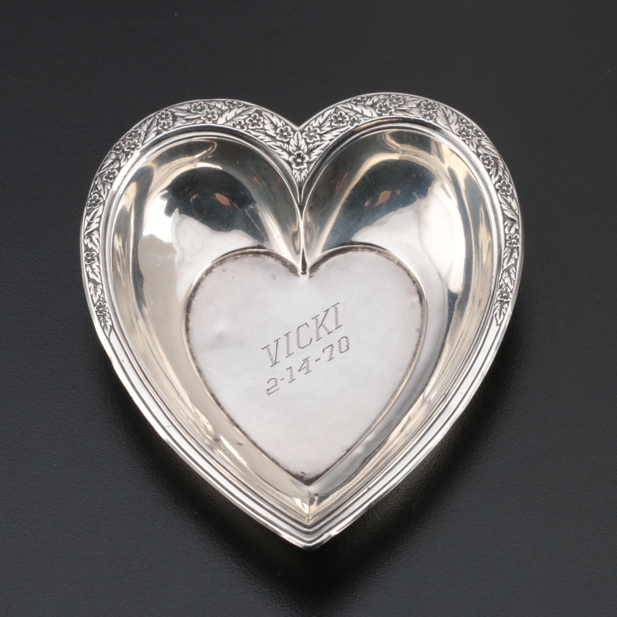 Sterling Utensils and Tableware Including International "Valencia" Nut Bowl