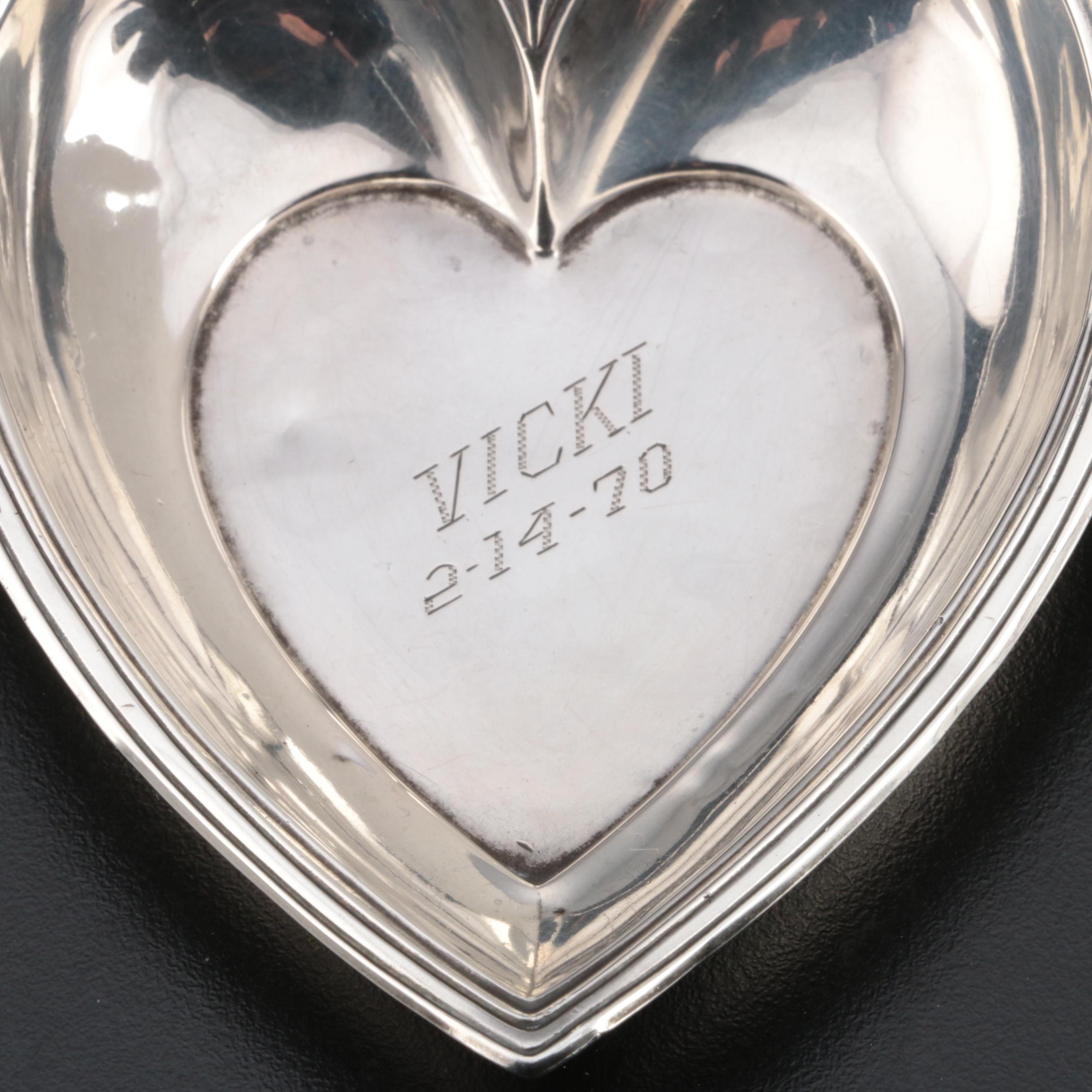 Sterling Utensils and Tableware Including International "Valencia" Nut Bowl