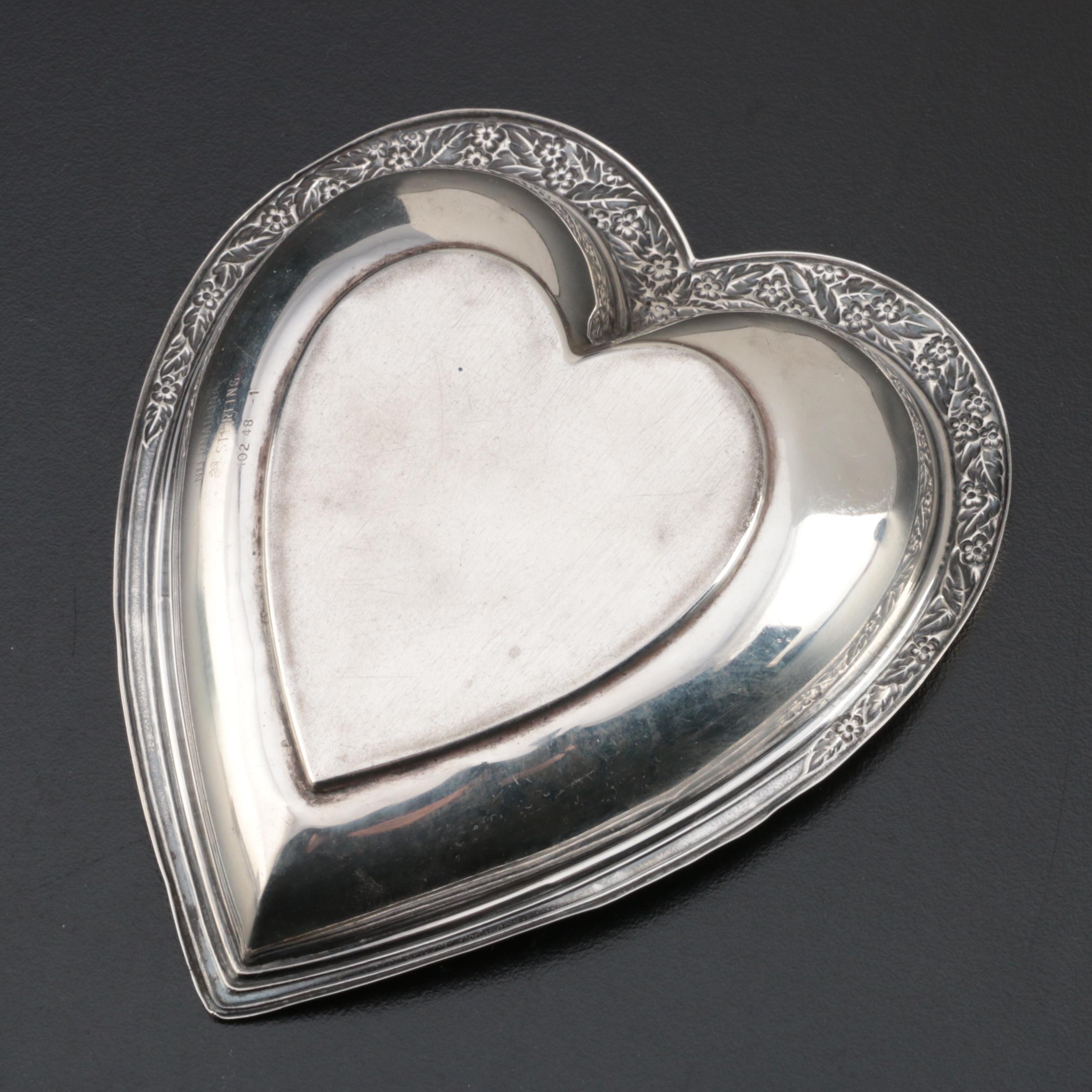 Sterling Utensils and Tableware Including International "Valencia" Nut Bowl