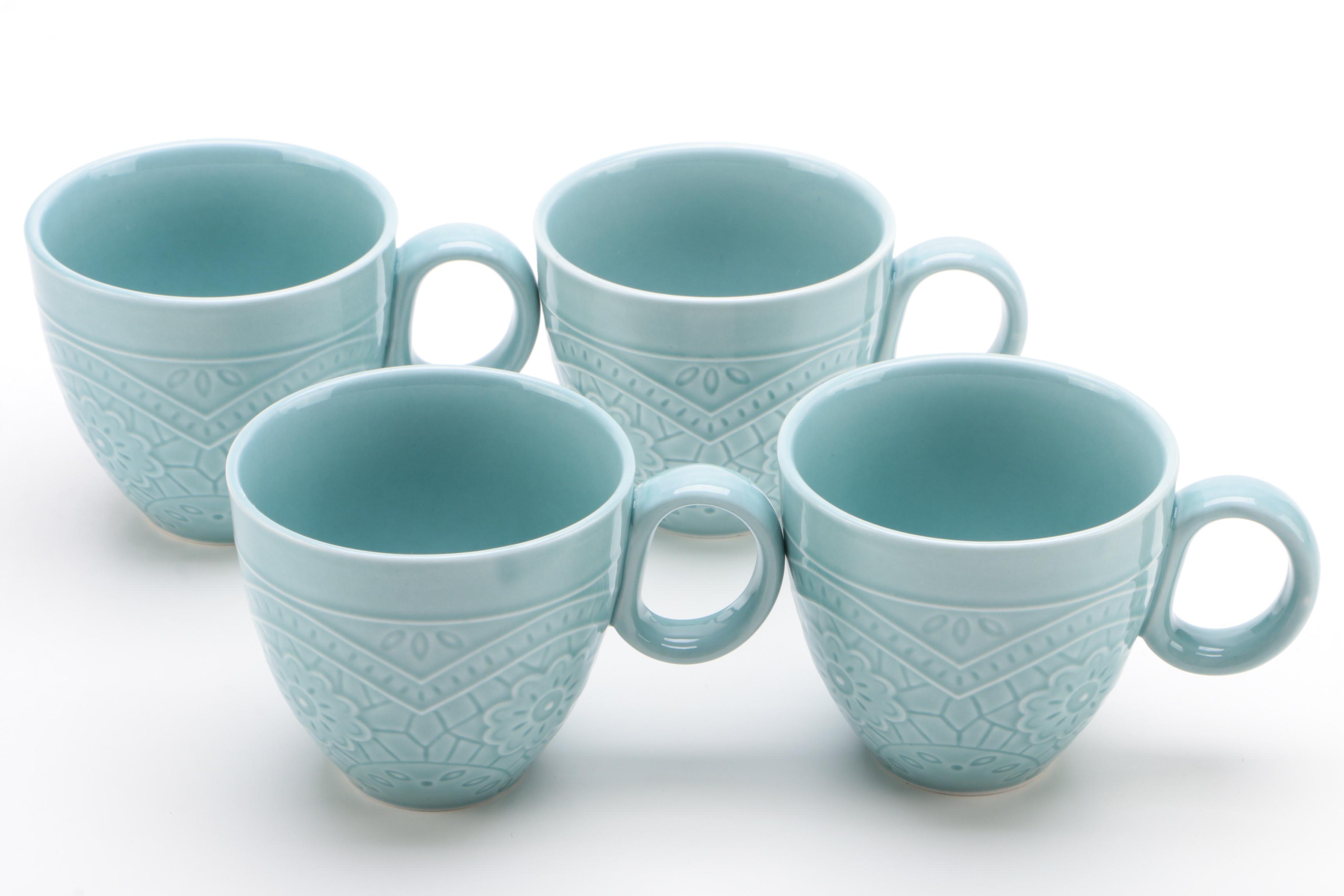 Gibson Elite "Alemany" Dinnerware with Other Trays and Placemats