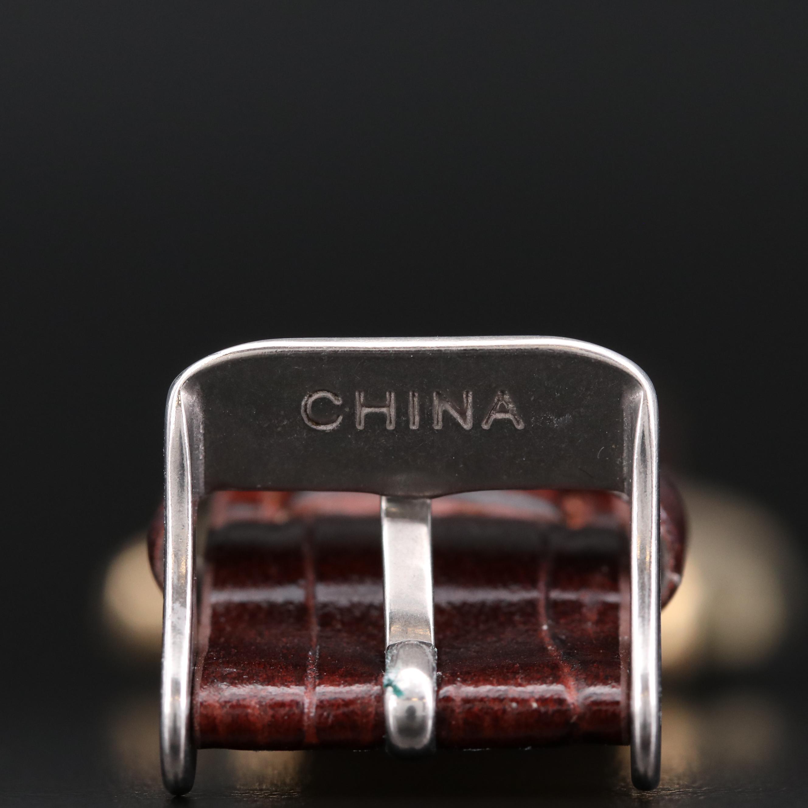 Vintage Benrus Wrist Alarm Gold Tone Stem Wind Watch