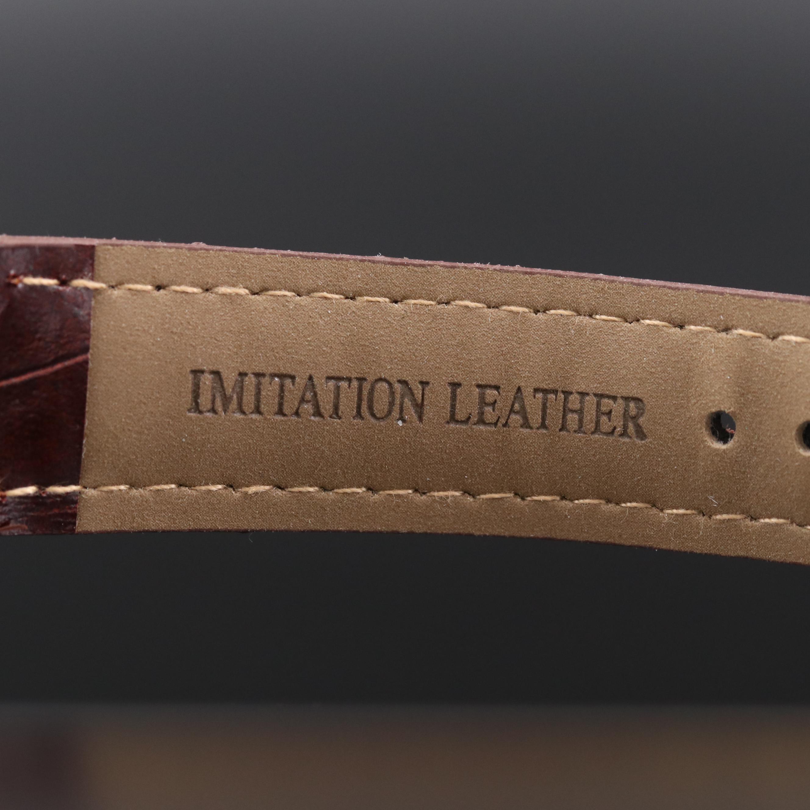 Vintage Benrus Wrist Alarm Gold Tone Stem Wind Watch